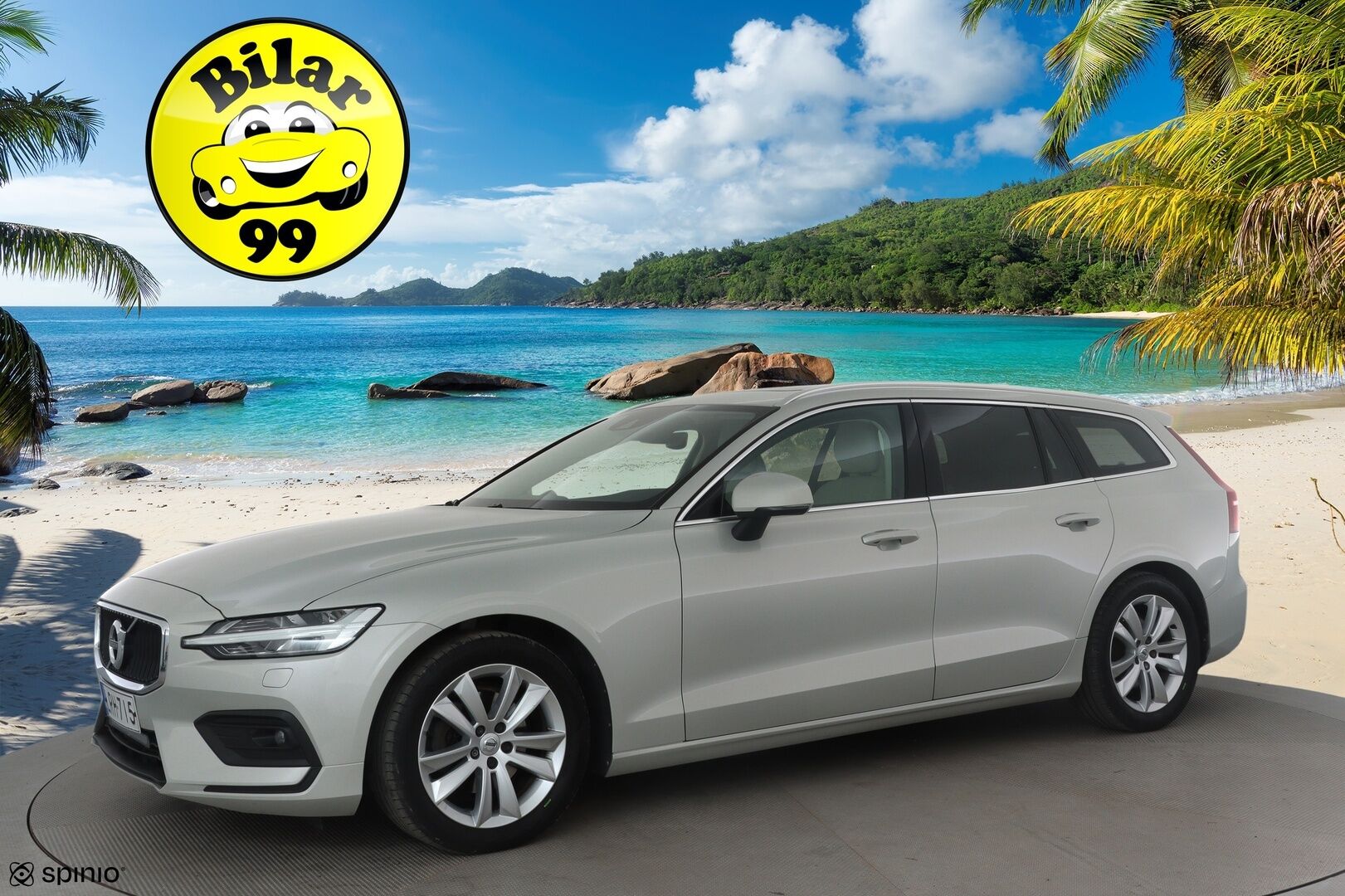 Volvo V60 2019 D4 Momentum aut *ACC / B&W / P.kamera / Full LED / Muistipenkit / Panorama / Navi / Vaaleat nahat* - Kahdet renkaat aluvanteilla
