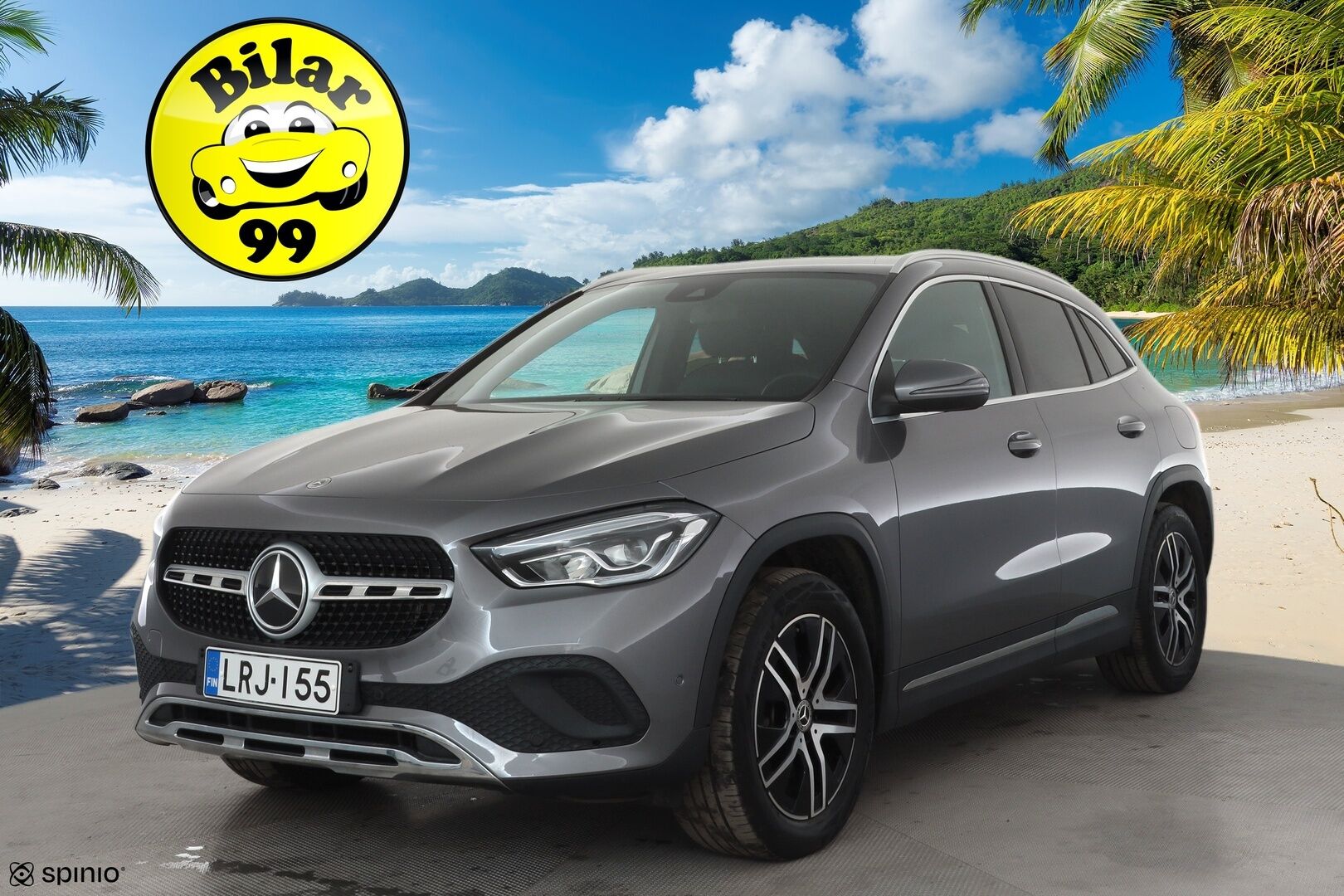 Mercedes-Benz GLA 2022 250 e A Business * Vakkari / Kaistavahti / P.Kamera / Puolinahat / LED / Sähköluukku / Lisälämmitin * - 1.Om Suomi-auto / Kahdet renkaat aluvanteilla / Juuri katsastettu - HULLUT AVAJAISHULINAT KORKOTARJOUS 3,29 %