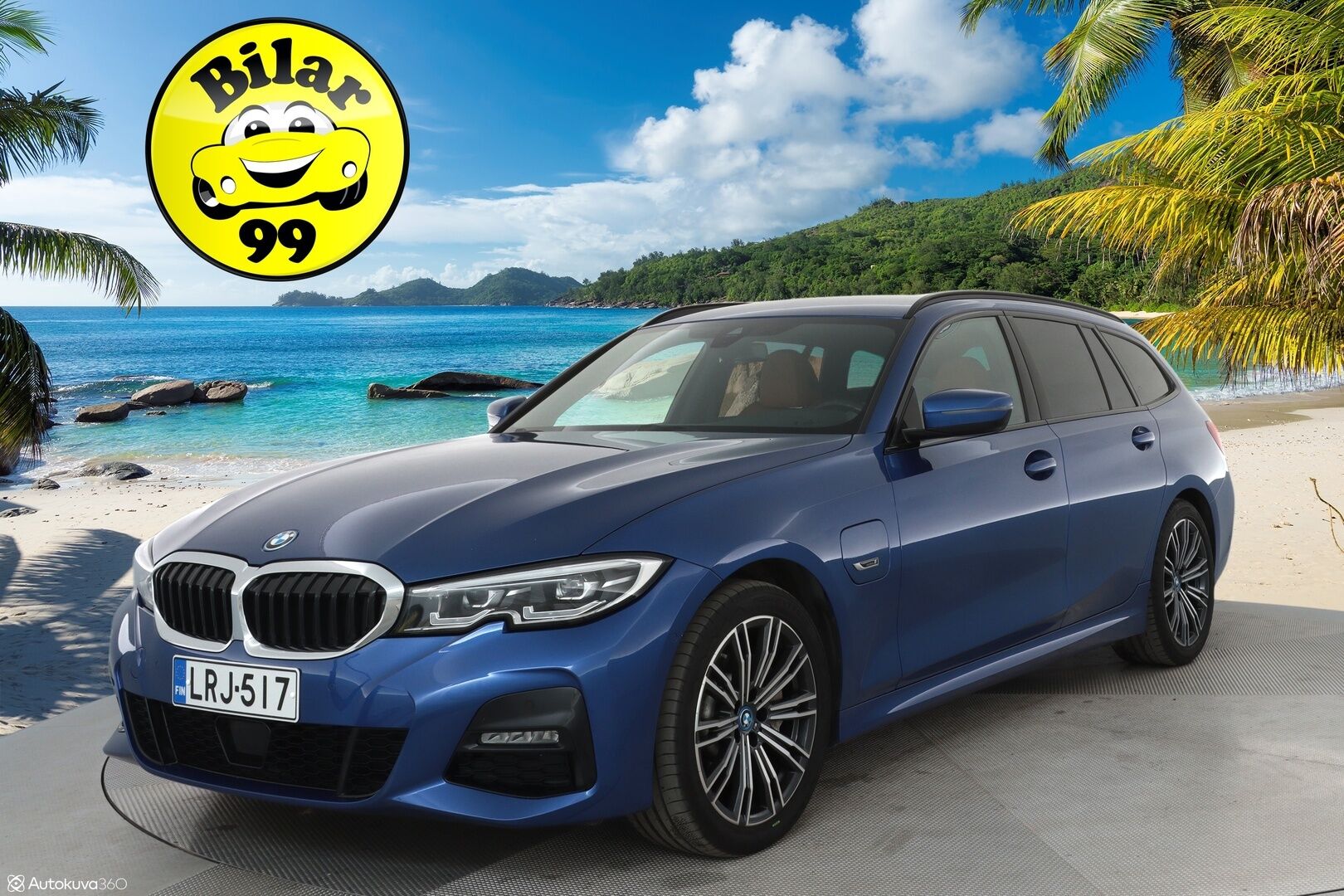 BMW 330 2022 G21 Touring 330e xDrive A Charged Edition M Sport ** 1-Om Suomi auto / Adapt.vakkari / Koukku / Muistipekki / P.kamera - 3,99 % KORKOTARJOUS TÄHÄN AUTOON - Sportti nahka sisusta / Comfort Access / Apple&Android / Navi