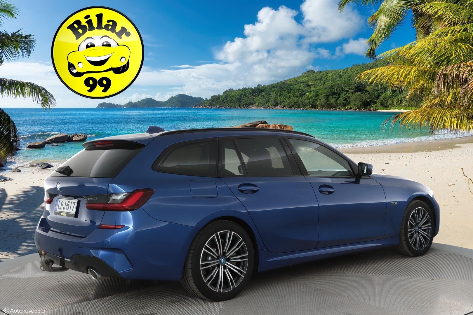 BMW 330 2022 G21 Touring 330e xDrive A Charged Edition M Sport ** 1-Om Suomi auto / Adapt.vakkari / Koukku / Muistipekki / P.kamera - 3,99 % KORKOTARJOUS TÄHÄN AUTOON - Sportti nahka sisusta / Comfort Access / Apple&Android / Navi