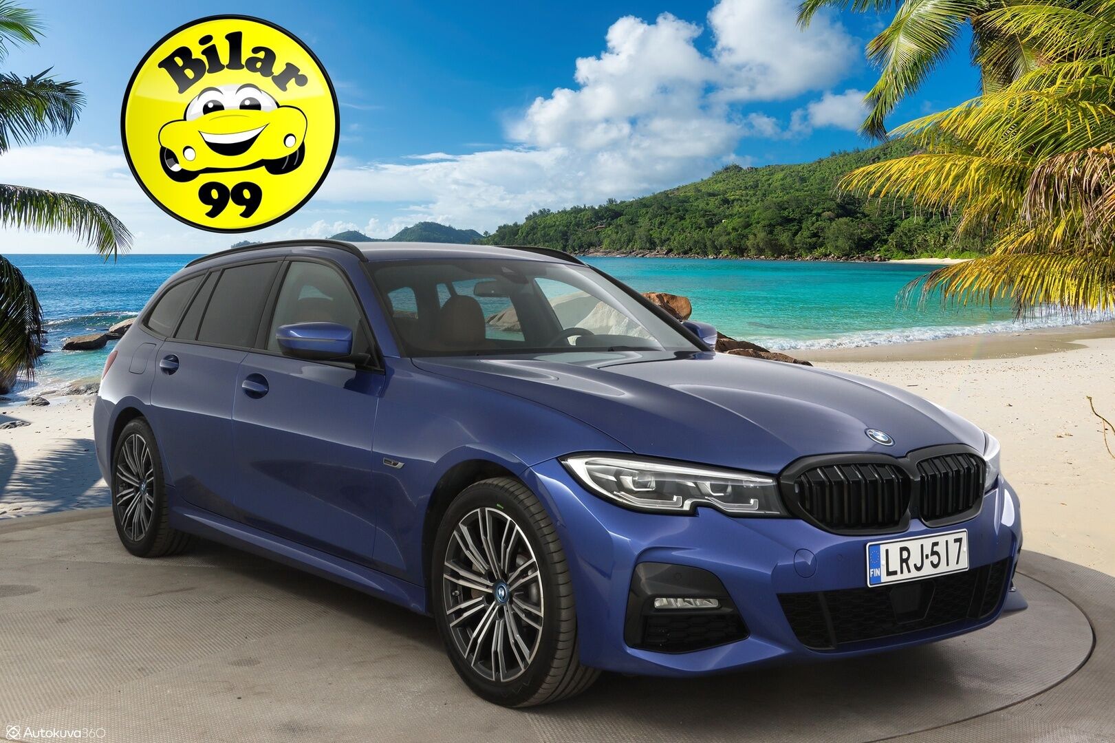BMW 330 2022 G21 Touring 330e xDrive A Charged Edition M Sport ** 1-Om Suomi auto / Adapt.vakkari / Koukku / Muistipenkki / P.kamera - 3,99 % KORKOTARJOUS TÄHÄN AUTOON - Sportti nahka sisusta / Comfort Access / Apple&Android / Navi /