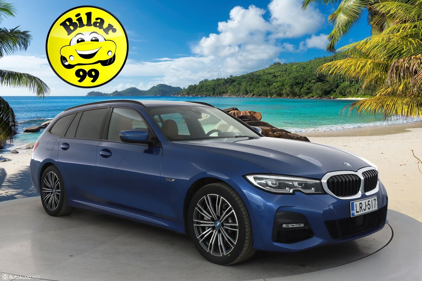 BMW 330 2022 G21 Touring 330e xDrive A Charged Edition M Sport ** 1-Om Suomi auto / Adapt.vakkari / Koukku / Muistipekki / P.kamera - 3,99 % KORKOTARJOUS TÄHÄN AUTOON - Sportti nahka sisusta / Comfort Access / Apple&Android / Navi