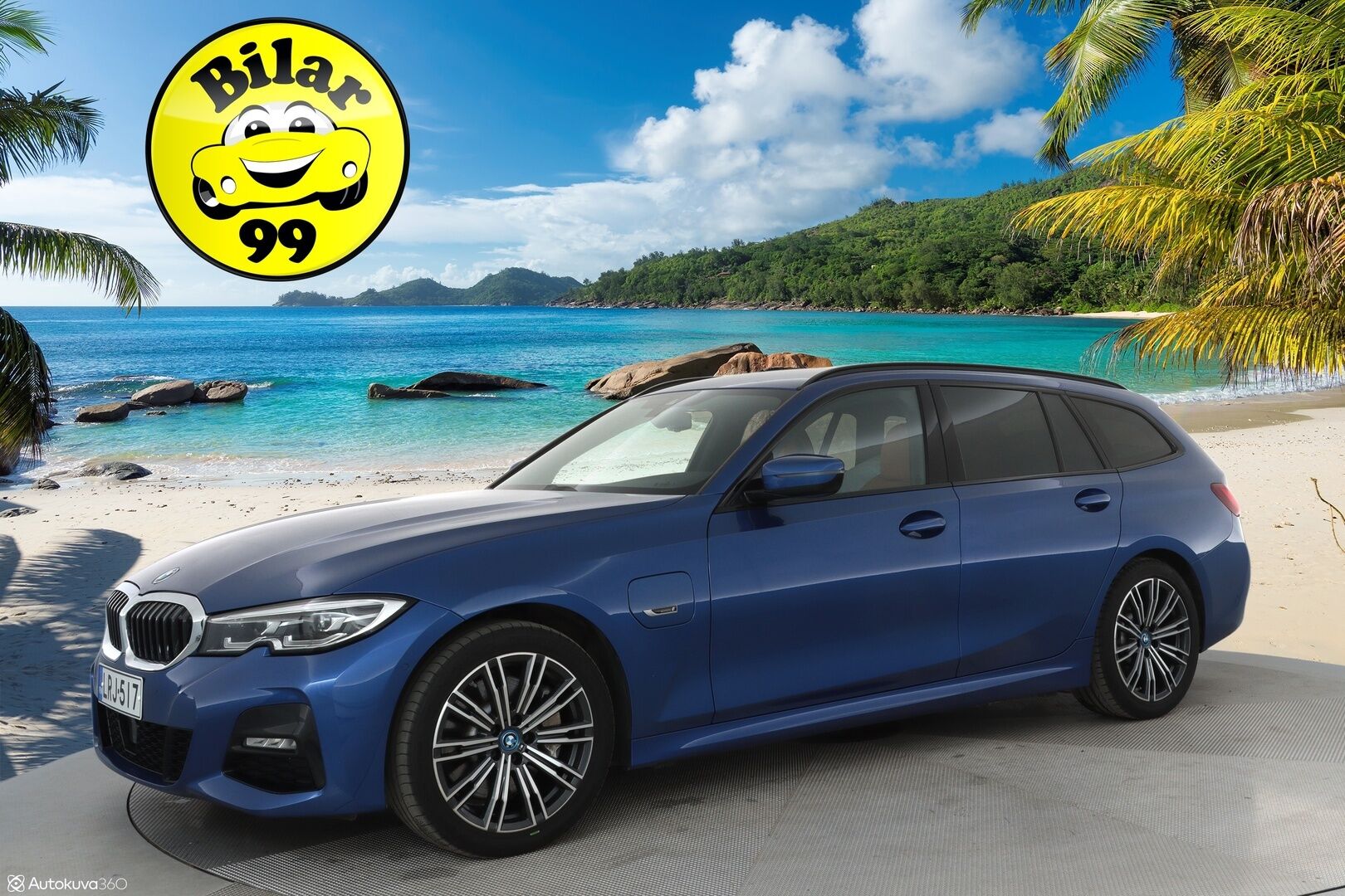 BMW 330 2022 G21 Touring 330e xDrive A Charged Edition M Sport ** 1-Om Suomi auto / Adapt.vakkari / Koukku / Muistipekki / P.kamera - 3,99 % KORKOTARJOUS TÄHÄN AUTOON - Sportti nahka sisusta / Comfort Access / Apple&Android / Navi