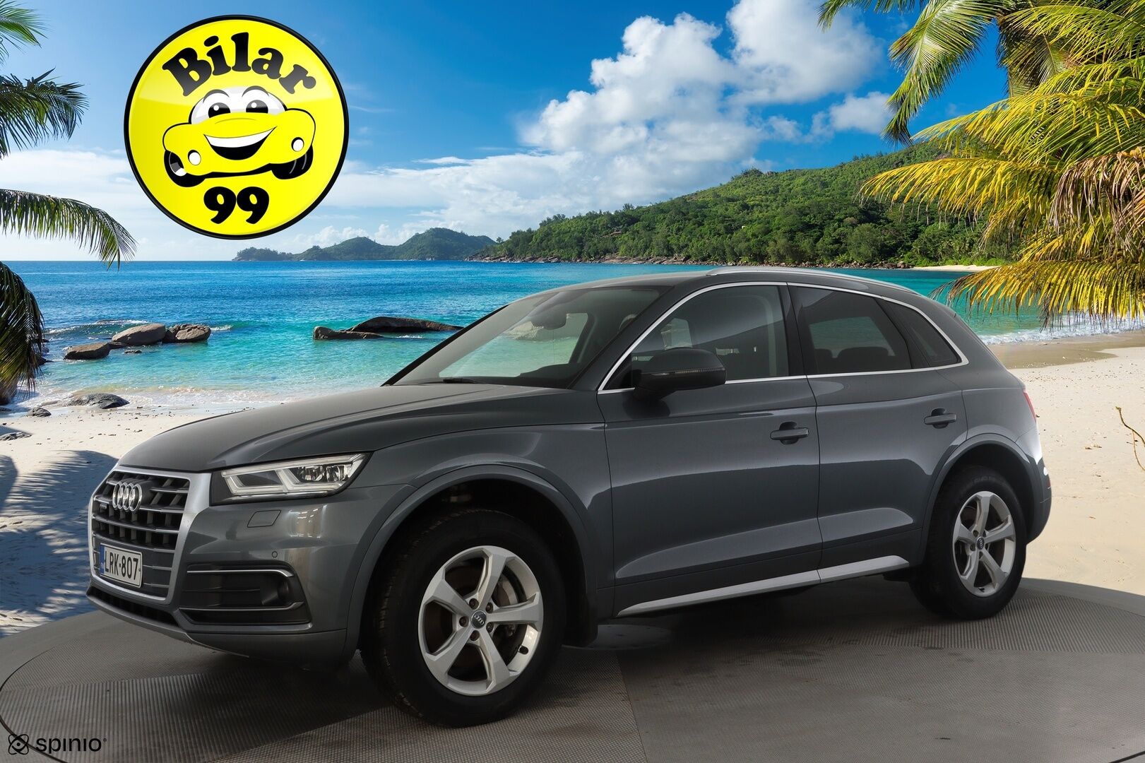 Audi Q5 2017 Business Sport 2,0 TDI 140 kW quattro S tronic * Webasto / Bang & Olufsen / Vetokoukku / Adapt.Vakkari / Sporttipenkit / Peruutustutkat - Kahdet renkaat / Siisti Yksilö / Poikkeukselliset varusteet! - HULLUT BLACKWEEK JATKOT - KORKOTARJOUS 2,49%