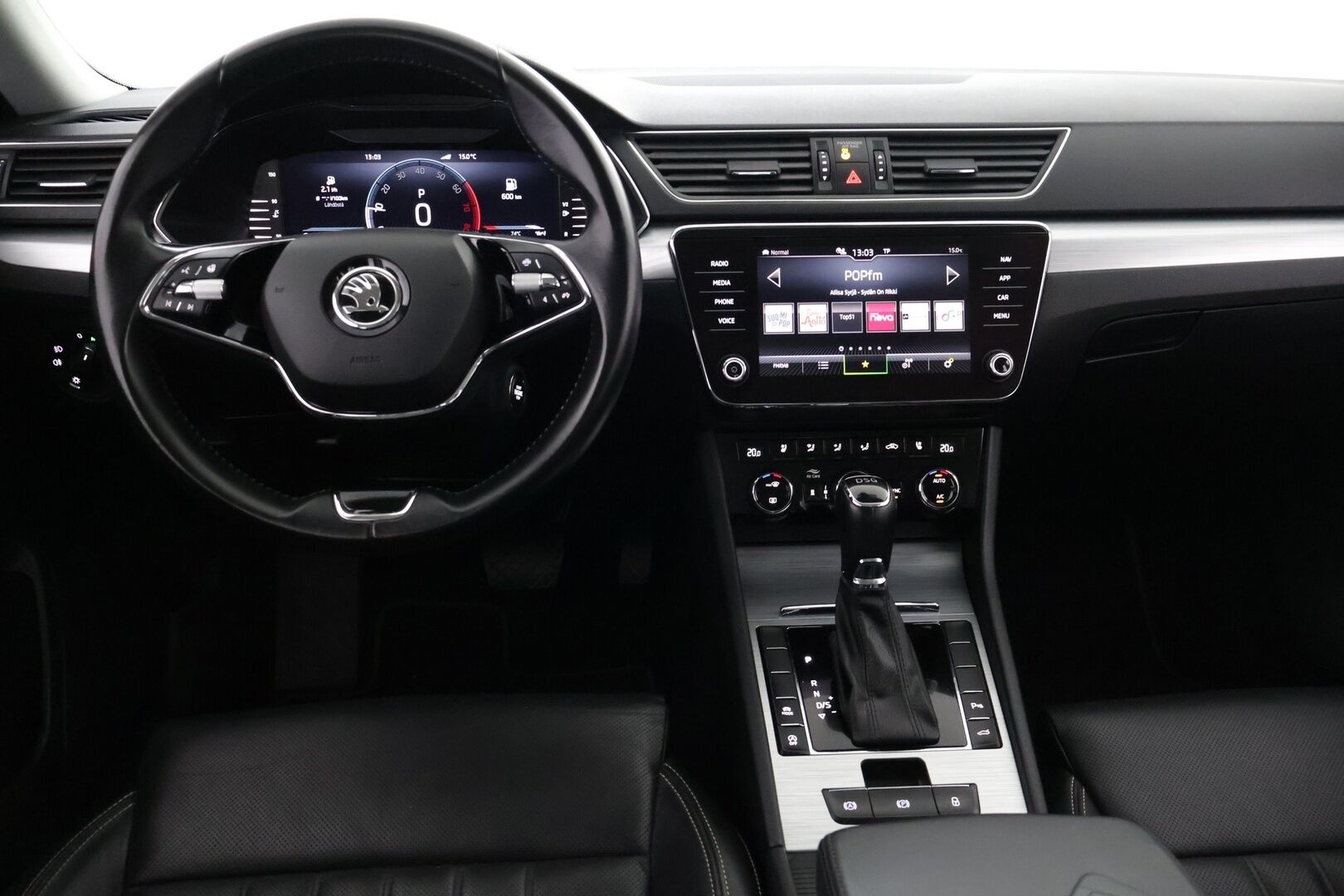 Skoda Superb 2022 1.5 TSI ACT Ambition DSG Autom. - | Webasto | Ilmastoidut nahat | Muistipenkki | Koukku | Digimittaristo | Keyless | Ratinlämmitin | Apple CarPlay |