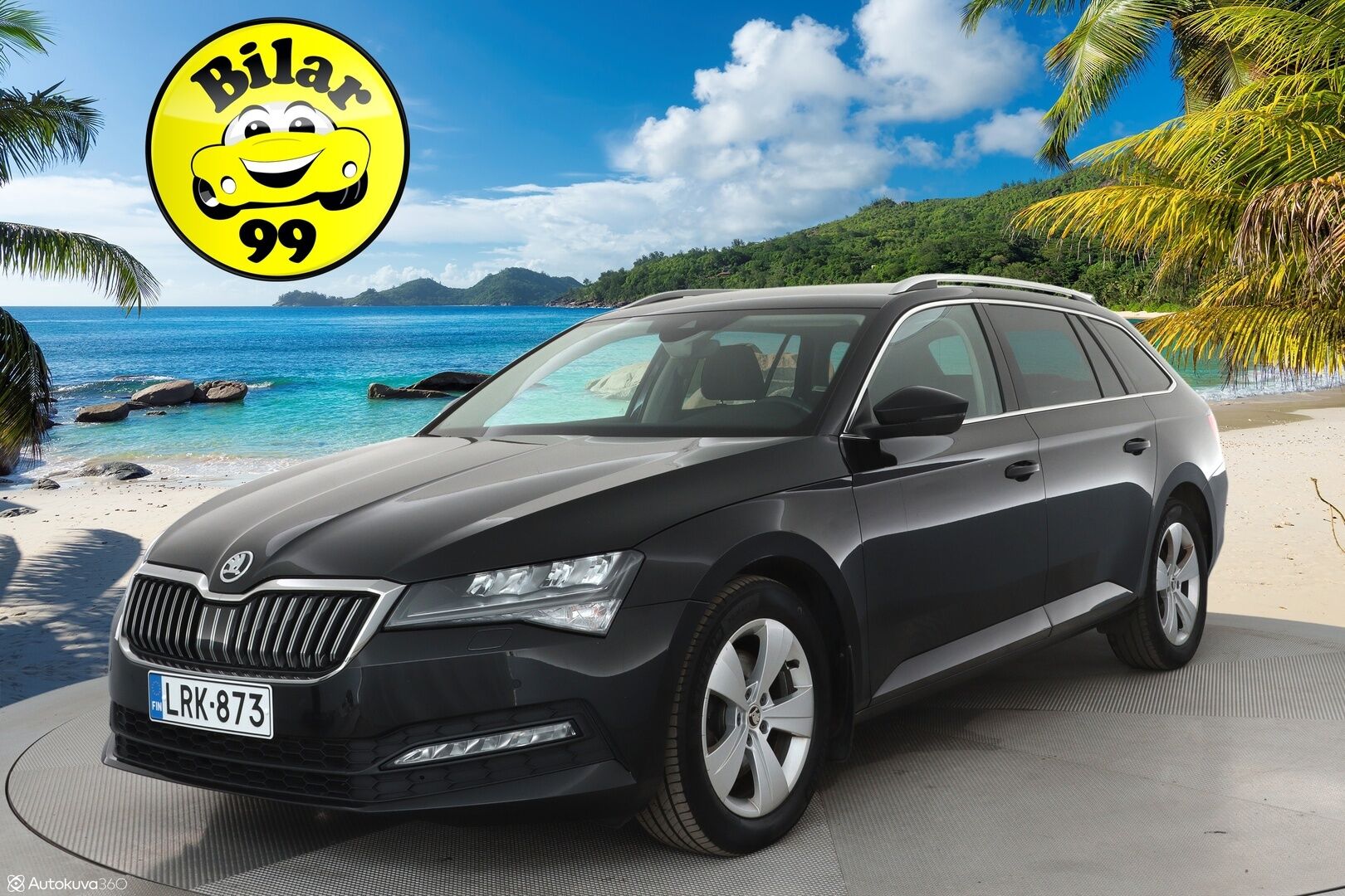 Skoda Superb 2022 Combi 2.0TDI 150 Ambition DSG - 1-om. Suomi-auto / Tutkat / Vakkari / Webasto / Koukku / KeylessGo / 2x renkaat / LED-valot