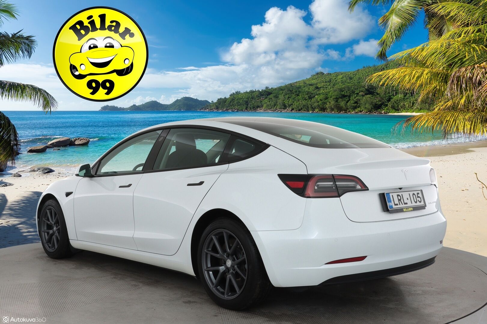 Tesla Model 3 2022 Long Range Dual Motor AWD **Lasikatto / Premium Audio / Lämpöpumppu / LED**
