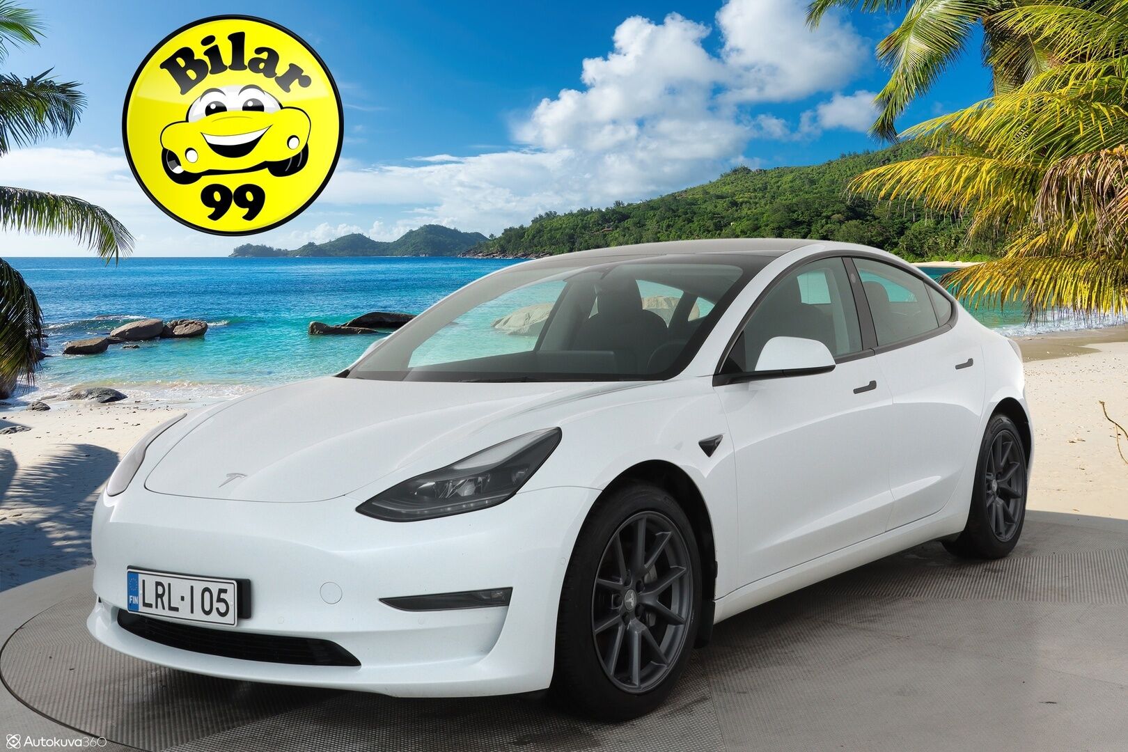 Tesla Model 3 2022 Long Range Dual Motor AWD **Lasikatto / Premium Audio / Lämpöpumppu / LED**