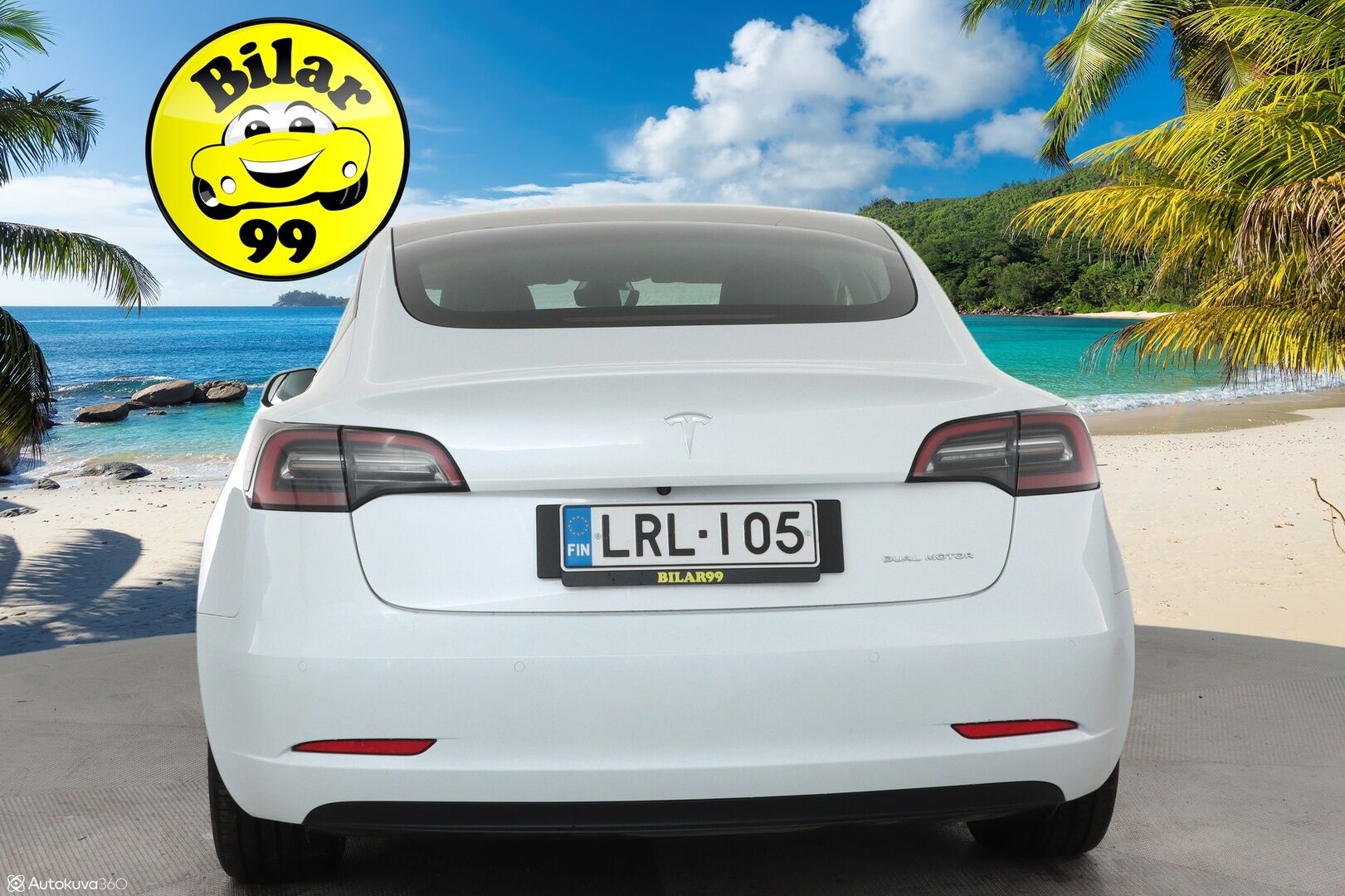 Tesla Model 3 2022 Long Range Dual Motor AWD **Lasikatto / Premium Audio / Lämpöpumppu / LED**