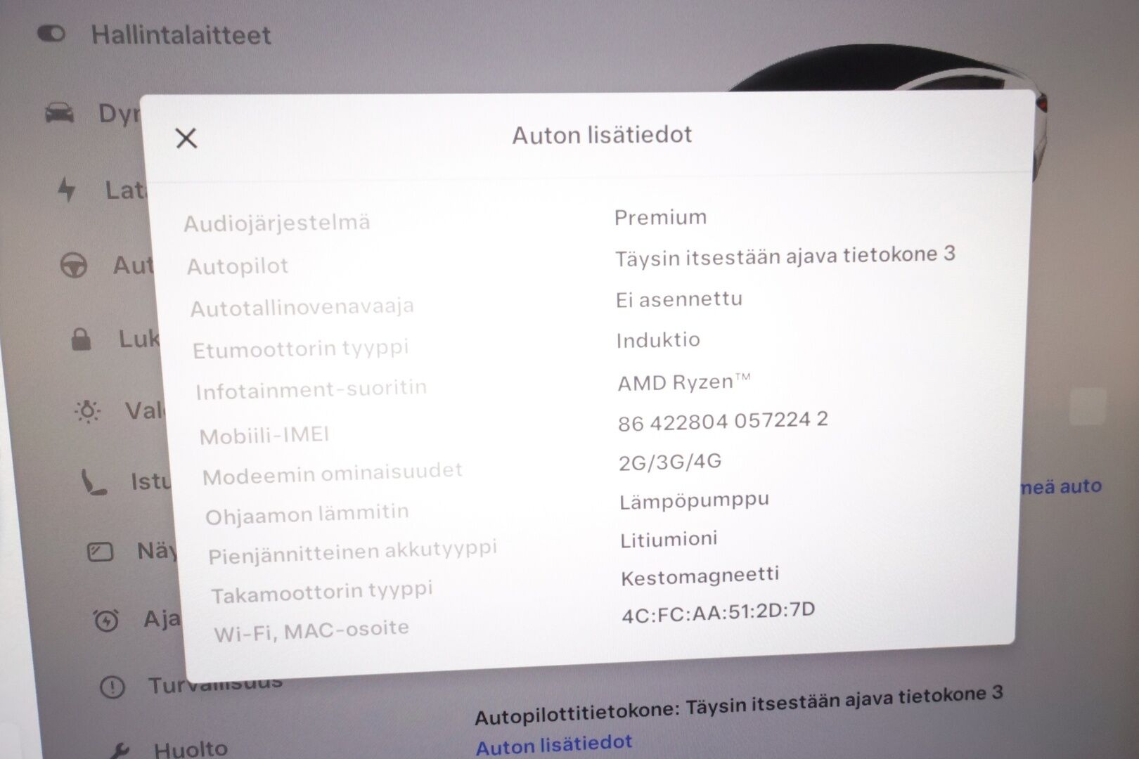 Tesla Model 3 2022 Long Range Dual Motor AWD **Lasikatto / Premium Audio / Lämpöpumppu / LED**
