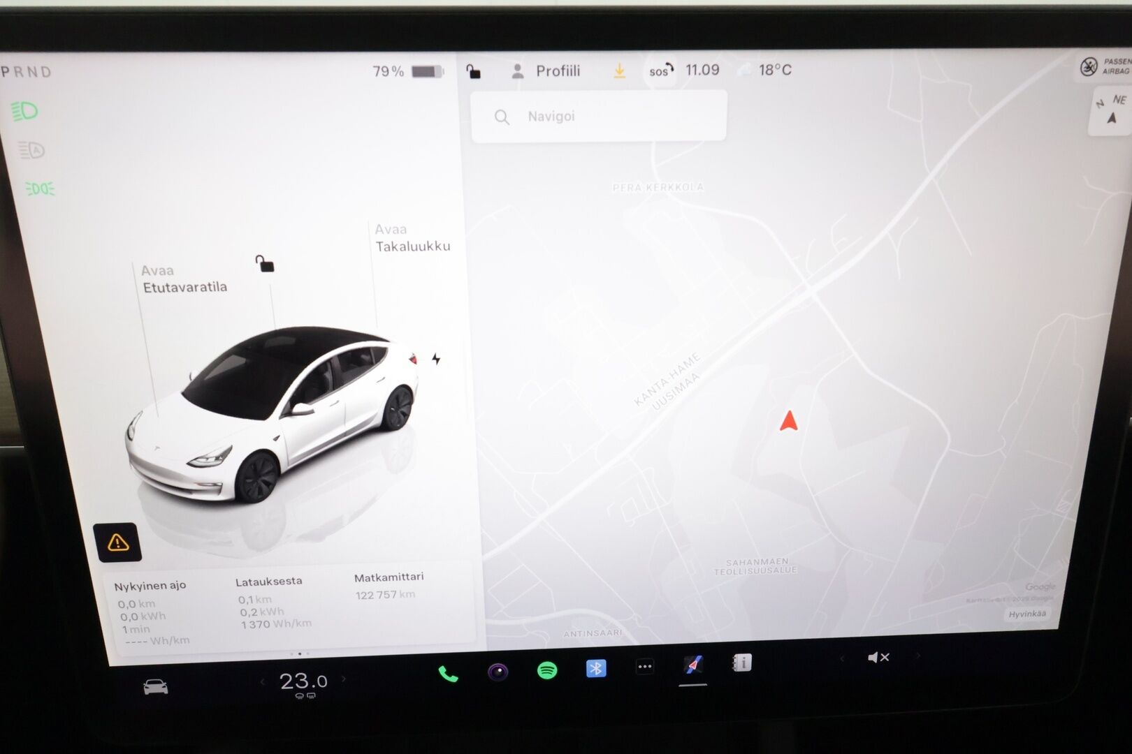 Tesla Model 3 2022 Long Range Dual Motor AWD **Lasikatto / Premium Audio / Lämpöpumppu / LED**