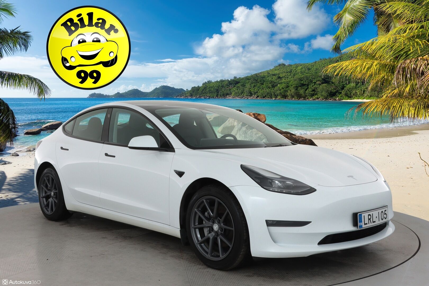 Tesla Model 3 2022 Long Range Dual Motor AWD **Lasikatto / Premium Audio / Lämpöpumppu / LED**