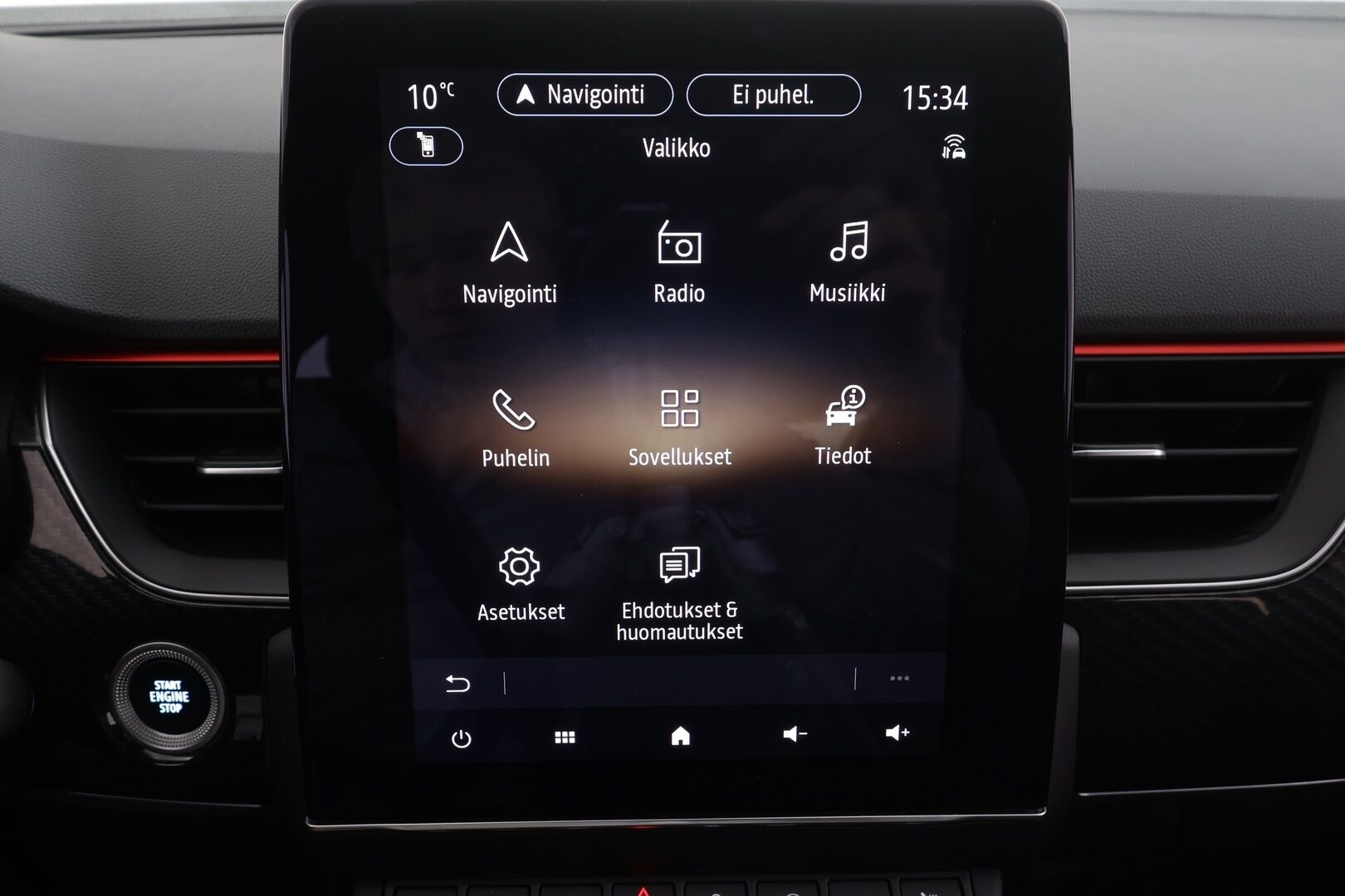 Renault Arkana 2023 E-TECH 145 Hybrid R.S. Line * Sisätilanlämmitin / ACC / LED / P.Kamera / Nahkaverhoilu / Kaistavahti / Navi * - Suomi-auto / Kahdet renkaat aluvanteilla