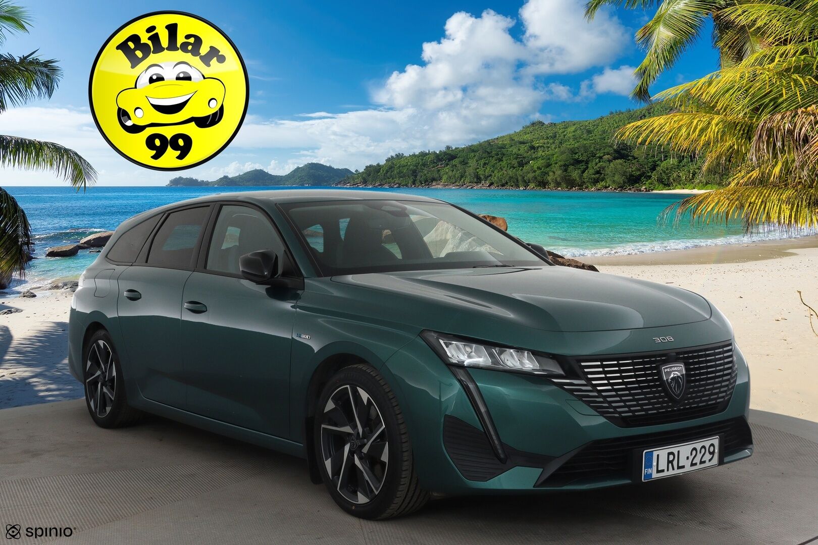 Peugeot 308 2023 SW Allure Pack Launch Edition Hybrid 180 EAT8 *Adapt.vakkari / AGR-istuin / Digimittaristo / Apple&Android / Vetokoukku / P-Kamera* - *Kysy tarjous! / Suomi-auto / Merkkihuollettu / 2x vanteet*