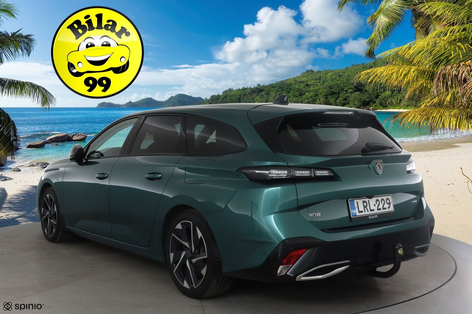 Peugeot 308 2023 SW Allure Pack Launch Edition Hybrid 180 EAT8 *Adapt.vakkari / AGR-istuin / Digimittaristo / Apple&Android / Vetokoukku / P-Kamera* - Suomi-auto / Merkkihuollettu / 2x vanteet