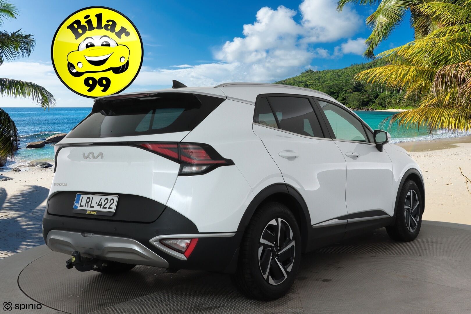 Kia Sportage 2022 1,6 T-GDI FWD Mild-Hybrid EX DCT 150hv **ACC / P.kamera / LED / Navi / Sähköpenkit / Koukku / Puolinahat** - 1.Om Suomi-auto / Kahdet renkaat aluvanteilla