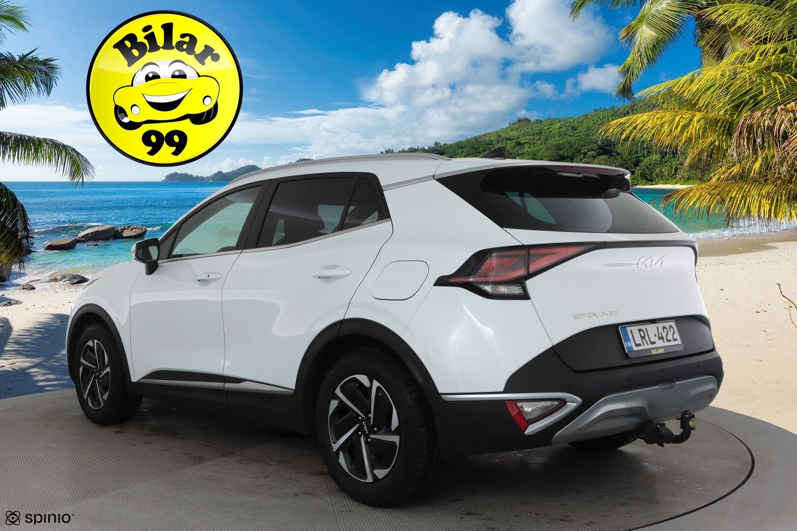 Kia Sportage 2022 1,6 T-GDI FWD Mild-Hybrid EX DCT 150hv **ACC / P.kamera / LED / Navi / Sähköpenkit / Koukku / Puolinahat** - 1.Om Suomi-auto / Kahdet renkaat aluvanteilla