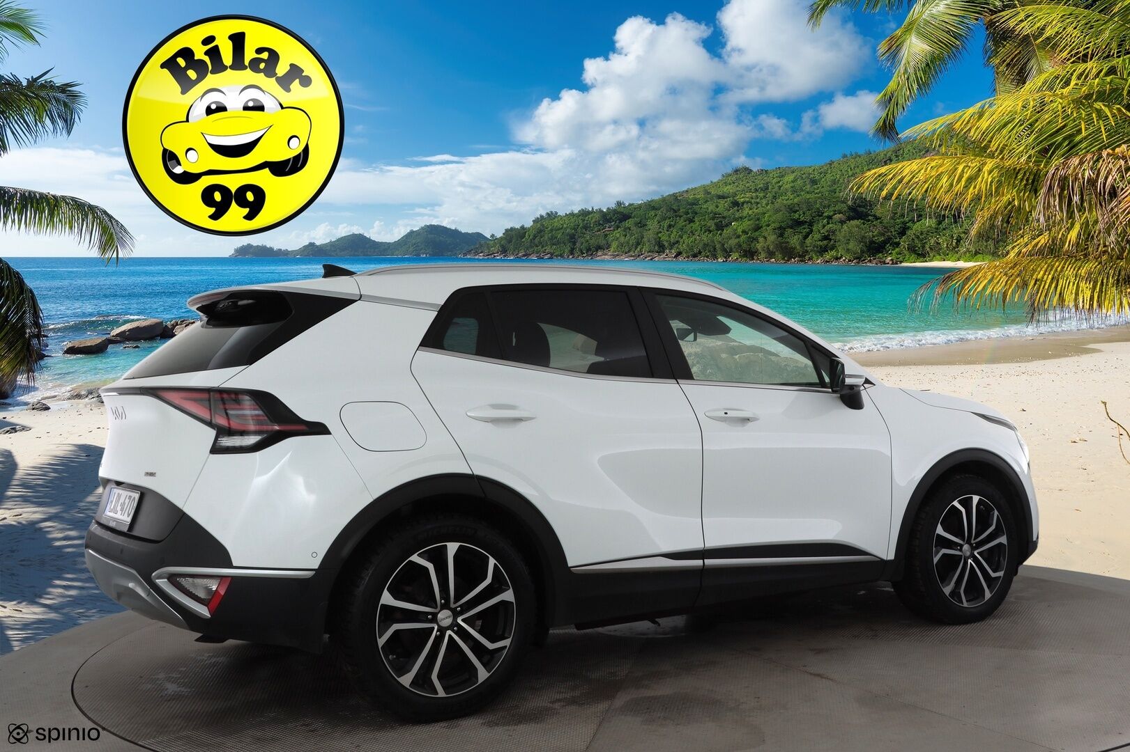 Kia Sportage 2022 1,6 T-GDI AWD Plug-in Hybrid Business Premium Edition AT 265hv * ACC / 360° / LED / Navi / Sähköpenkit * - Lohkolämmitin / KeylessGo / Kahdet renkaat aluvanteilla / Merkkihuollettu - HULLU BLACKWEEK KORKOTARJOUS 2,49%