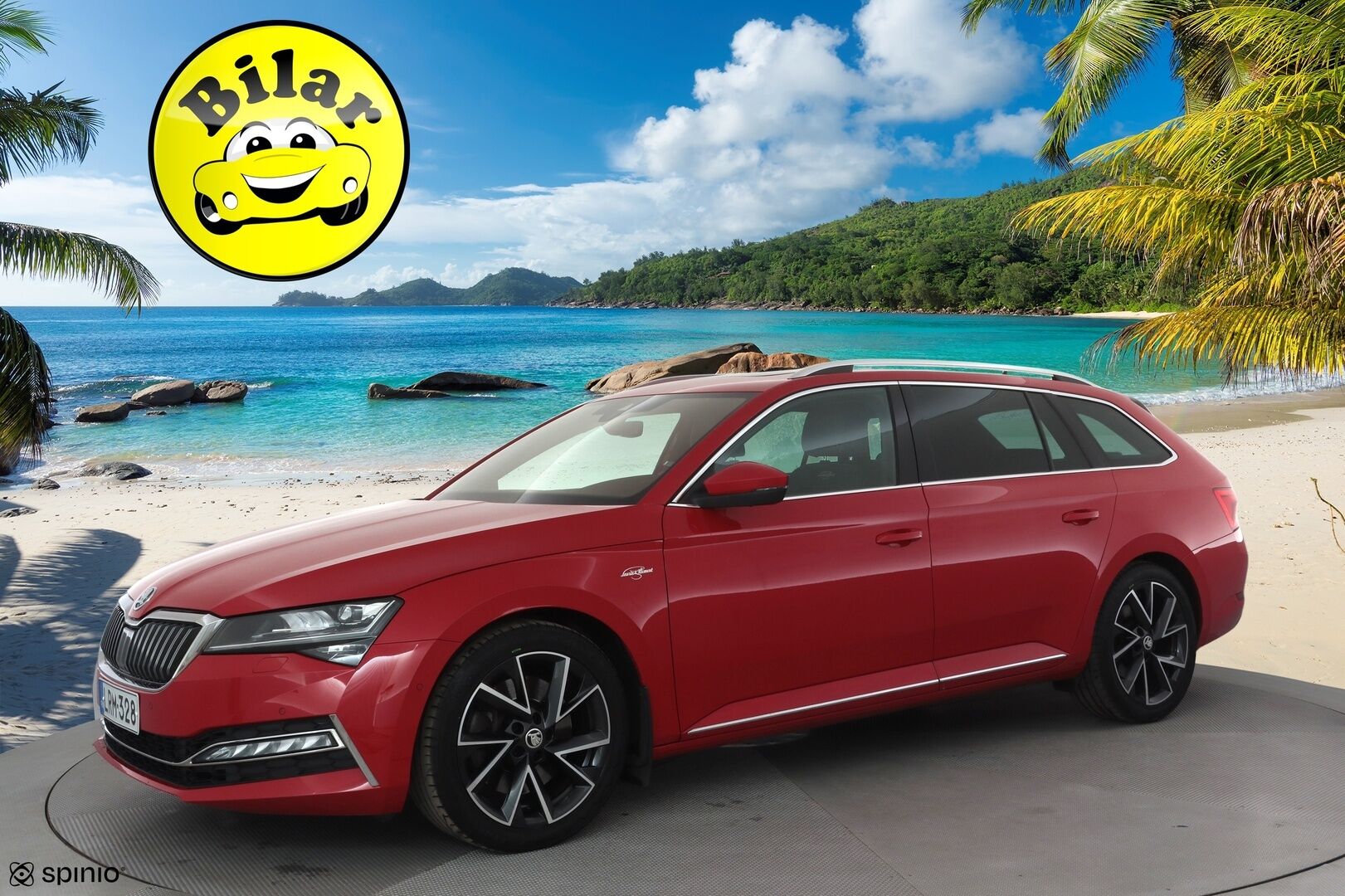 Skoda Superb 2023 Combi 2.0 TSI 280 4x4 L&K DSG Autom. - | ACC | Matrix | Ilm. muistinahat | 360° | Canton | Webasto | Panorama | Koukku | Suomi-auto | Kahdet renkaat aluvantein | Merkkiliikkeen huoltohistoria |