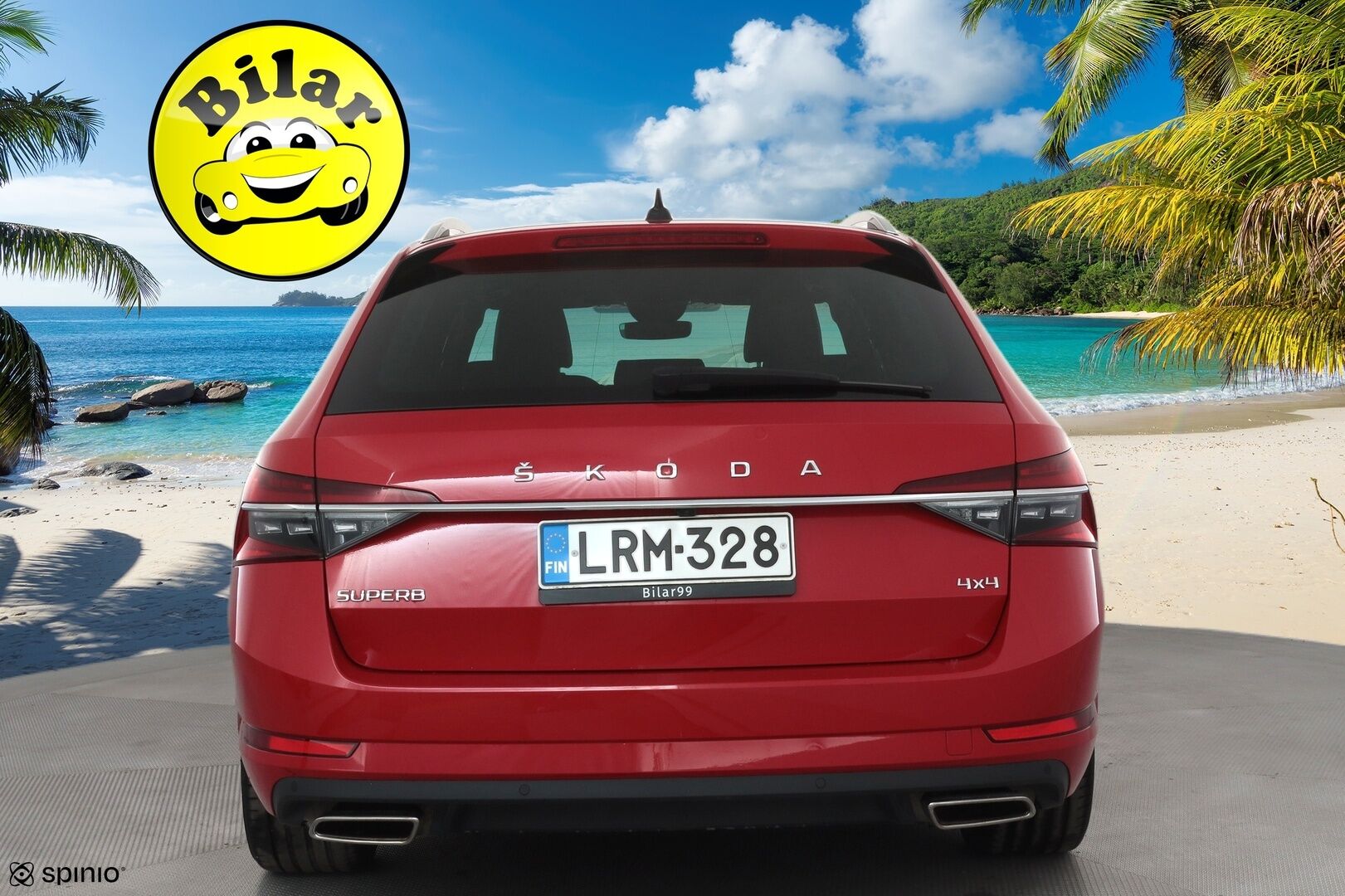 Skoda Superb 2023 Combi 2.0 TSI 280 4x4 L&K DSG Autom. - | ACC | Matrix | Ilm. muistinahat | 360° | Canton | Webasto | Panorama | Koukku | Suomi-auto | Kahdet renkaat aluvantein | Merkkiliikkeen huoltohistoria |