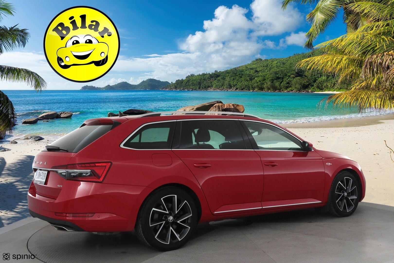 Skoda Superb 2023 Combi 2.0 TSI 280 4x4 L&K DSG Autom. - | ACC | Matrix | Ilm. muistinahat | 360° | Canton | Webasto | Panorama | Koukku | Suomi-auto | Kahdet renkaat aluvantein | Merkkiliikkeen huoltohistoria |