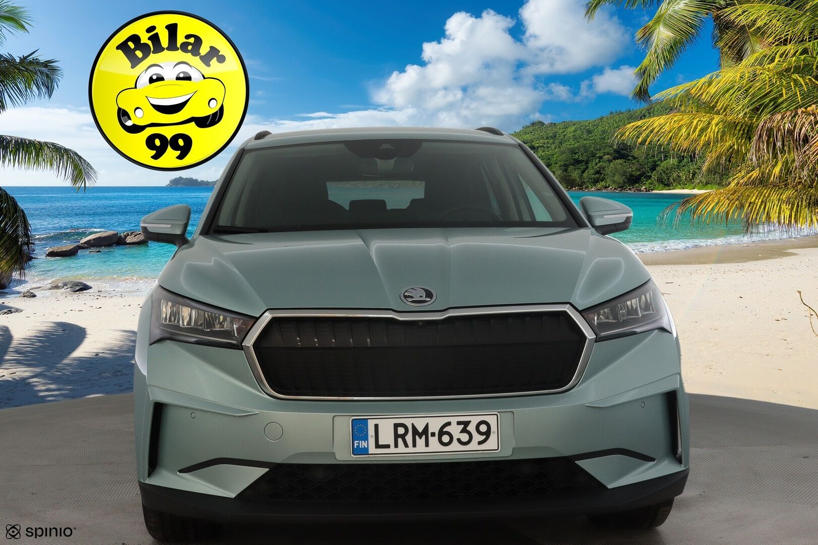 Skoda Enyaq 2023 60 iV * ILP / Koukku / ACC / LED / 360° / Navi / Kaistavahti / Digimittaristo / Keyless * - 1-om Suomi-auto / Kahdet renkaat / Merkkihuollettu!