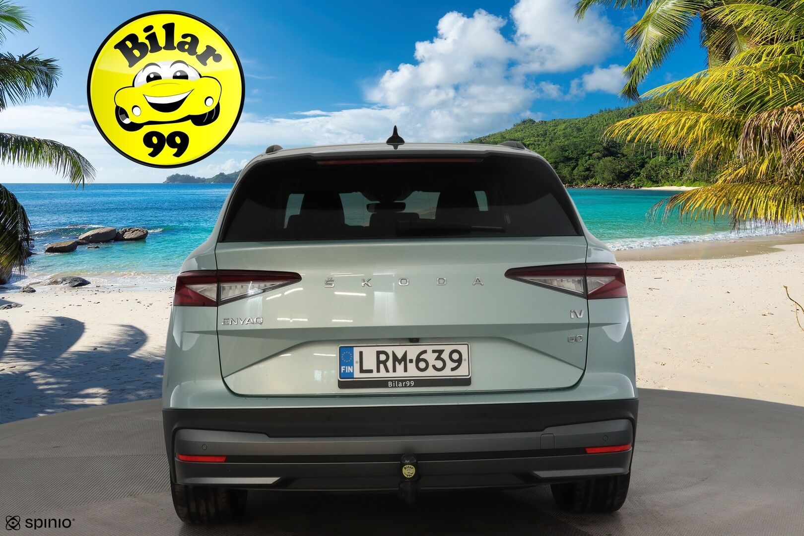 Skoda Enyaq 2023 60 iV * ILP / Koukku / ACC / LED / 360° / Navi / Kaistavahti / Digimittaristo / Keyless * - 1-om Suomi-auto / Kahdet renkaat / Merkkihuollettu!