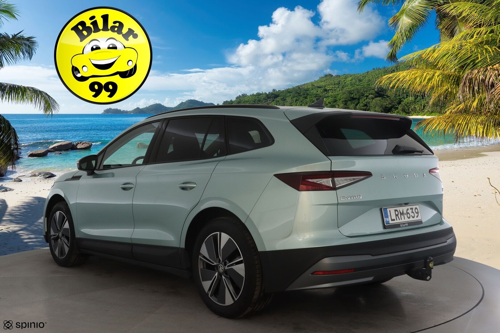Skoda Enyaq 2023 60 iV * ILP / Koukku / ACC / LED / 360° / Navi / Kaistavahti / Digimittaristo / Keyless * - 1-om Suomi-auto / Kahdet renkaat / Merkkihuollettu!