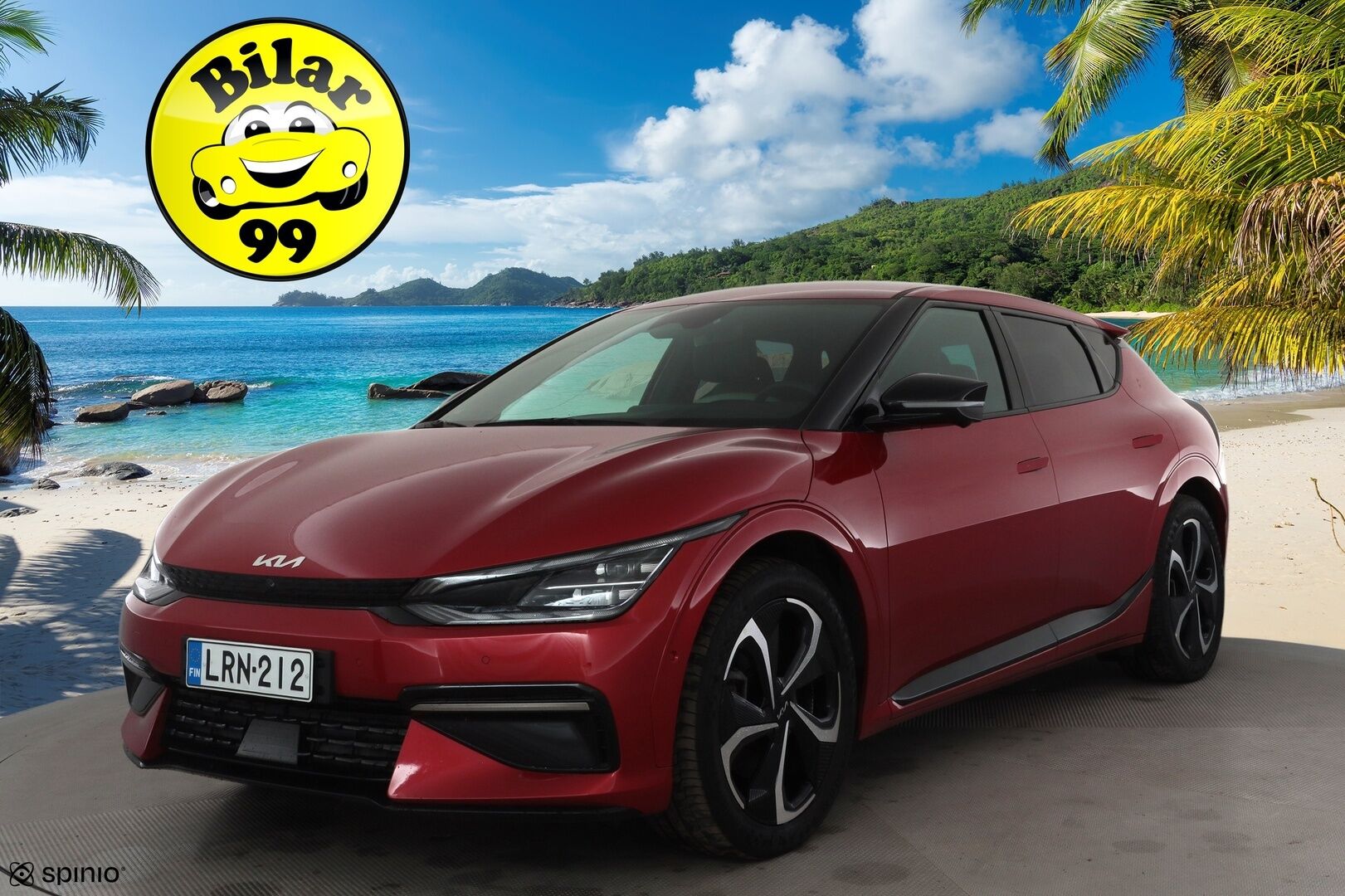 Kia EV6 2024 Edition AWD 77kWh 325hv GT-Line * Koukku / ACC / HUD / Meridian / 360° / ILP / Muistipenkki / LED / Navi / Ilmastoidut penkit * - 1.Om Suomi-auto / Kahdet renkaat aluvanteilla / Merkkihuollettu - Osta nyt, maksa vasta ensi vuonna