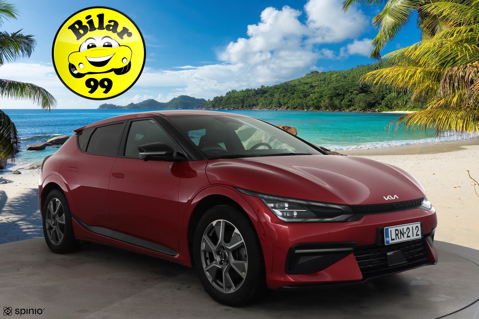 Kia EV6 2024 Edition AWD 77kWh 325hv GT-Line * Koukku / ACC / HUD / Meridian / 360° / ILP / Muistipenkki / LED / Navi / Ilmastoidut penkit * - 1.Om Suomi-auto / Kahdet renkaat aluvanteilla / Merkkihuollettu - Osta nyt, maksa vasta ensi vuonna