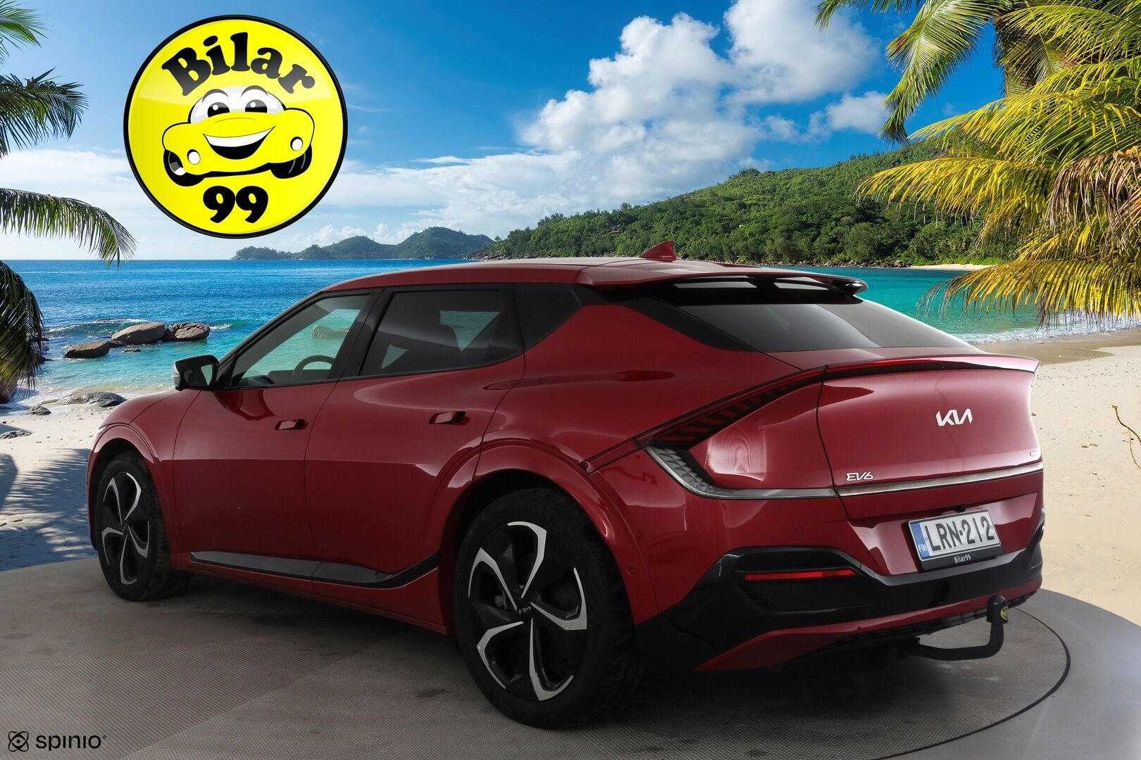 Kia EV6 2024 Edition AWD 77kWh 325hv GT-Line * Koukku / ACC / HUD / Meridian / 360° / ILP / Muistipenkki / LED / Navi / Ilmastoidut penkit * - 1.Om Suomi-auto / Kahdet renkaat aluvanteilla / Merkkihuollettu - Osta nyt, maksa vasta ensi vuonna