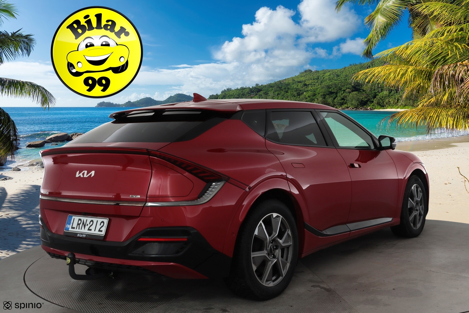 Kia EV6 2024 Edition AWD 77kWh 325hv GT-Line * Koukku / ACC / HUD / Meridian / 360° / ILP / Muistipenkki / LED / Navi / Ilmastoidut penkit * - 1.Om Suomi-auto / Kahdet renkaat aluvanteilla / Merkkihuollettu - Osta nyt, maksa vasta ensi vuonna