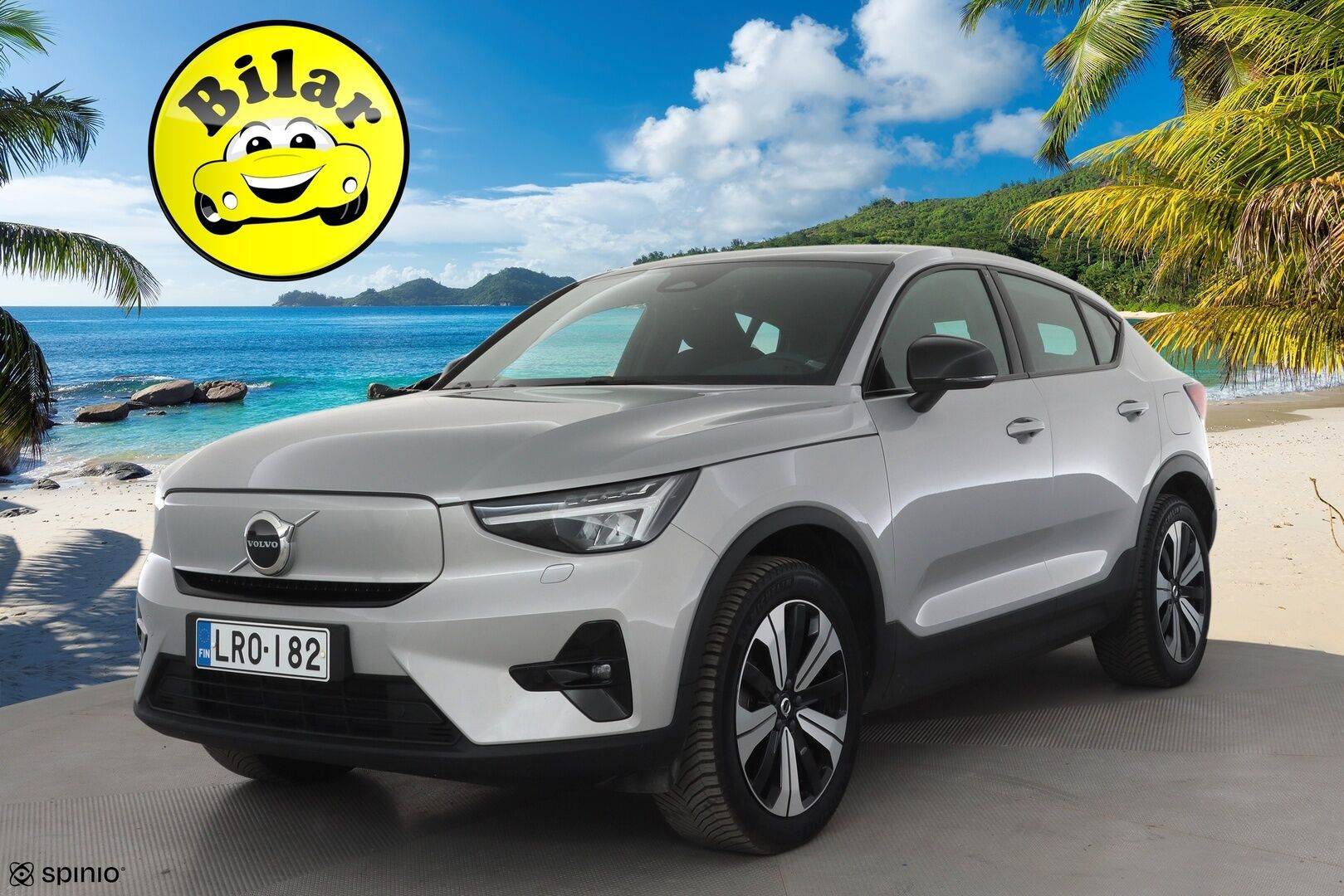 Volvo C40 2023 Recharge Single Plus aut - | ILP | Koukku | Lasikatto | ACC | P.Kamera | LED | Sporttipenkki Muistilla | Navi | Kaistavahti | Katveavustin | Keyless | Suomi-auto | 2x Latauskaapelit | Kahdet renkaat | Merkkihuollot |