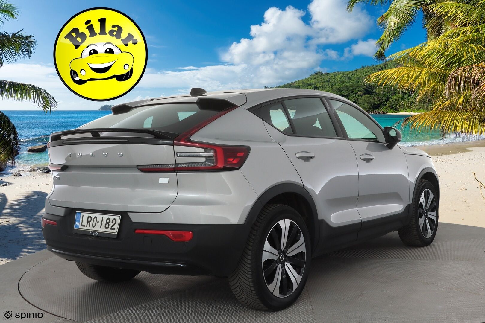 Volvo C40 2023 Recharge Single Plus aut - | ILP | Koukku | Lasikatto | ACC | P.Kamera | LED | Sporttipenkki Muistilla | Navi | Kaistavahti | Katveavustin | Keyless | Suomi-auto | 2x Latauskaapelit | Kahdet renkaat | Merkkihuollot |