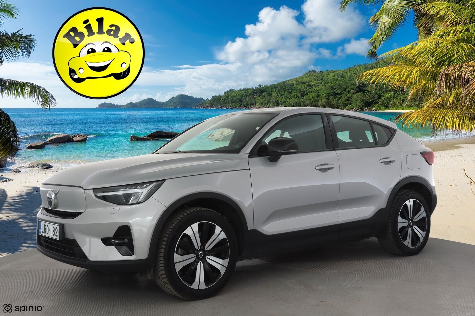 Volvo C40 2023 Recharge Single Plus aut - | ILP | Koukku | Lasikatto | ACC | P.Kamera | LED | Sporttipenkki Muistilla | Navi | Kaistavahti | Katveavustin | Keyless | Suomi-auto | 2x Latauskaapelit | Kahdet renkaat | Merkkihuollot |
