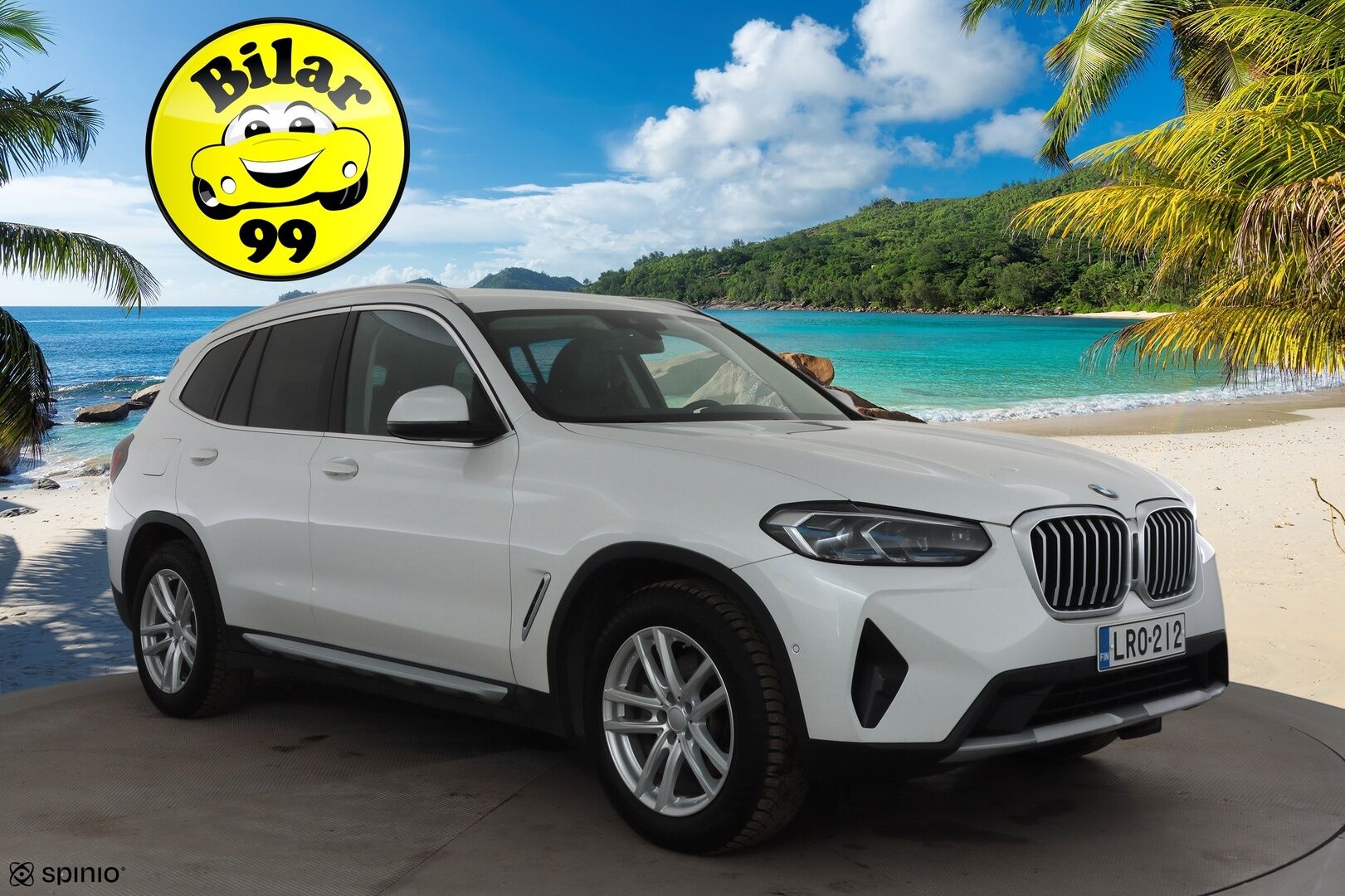 BMW X3 2023 G01 xDrive20d A Business MHEV * Webasto / Laser / Koukku / Vakkari / P.kamera / Sporttinahat / Sähköluukku * - 1.Om Suomi-auto / Kahdet renkaat aluvanteilla / Merkkihuollettu - HULLUT AVAJAISHULINAT KORKOTARJOUS 3,29 %
