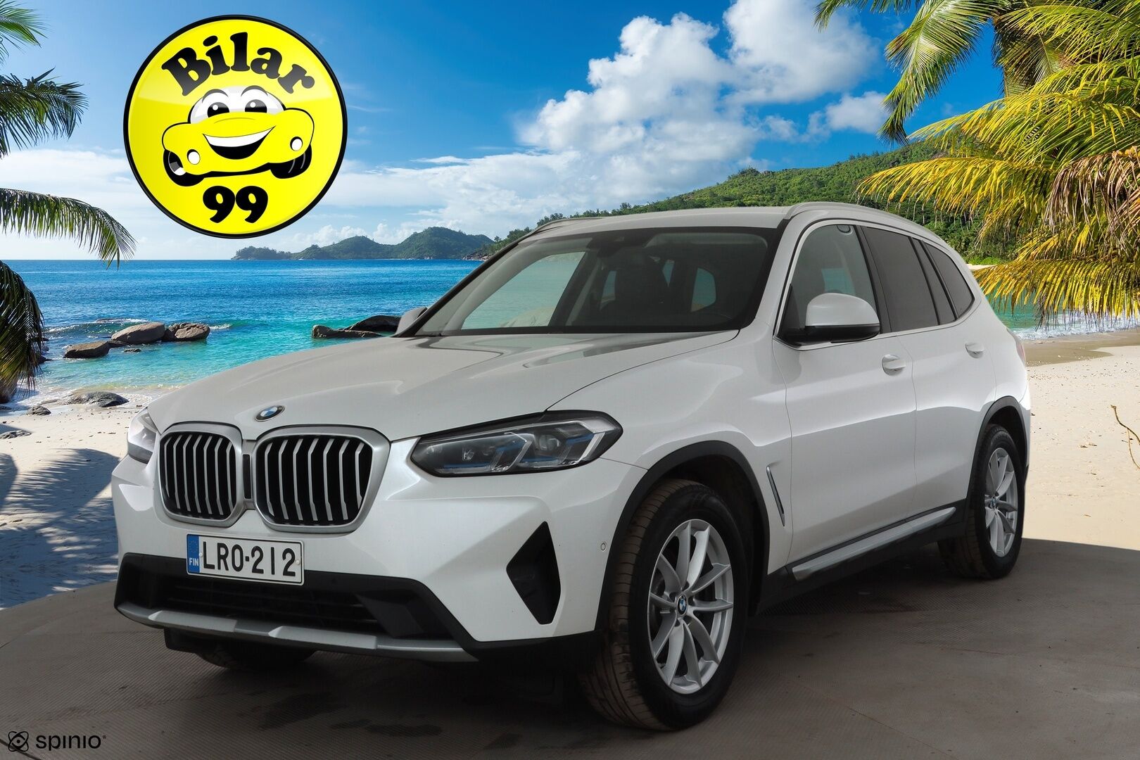 BMW X3 2023 G01 xDrive20d A Business MHEV * Webasto / Laser / Koukku / Vakkari / P.kamera / Sporttinahat / Sähköluukku * - 1.Om Suomi-auto / Kahdet renkaat aluvanteilla / Merkkihuollettu