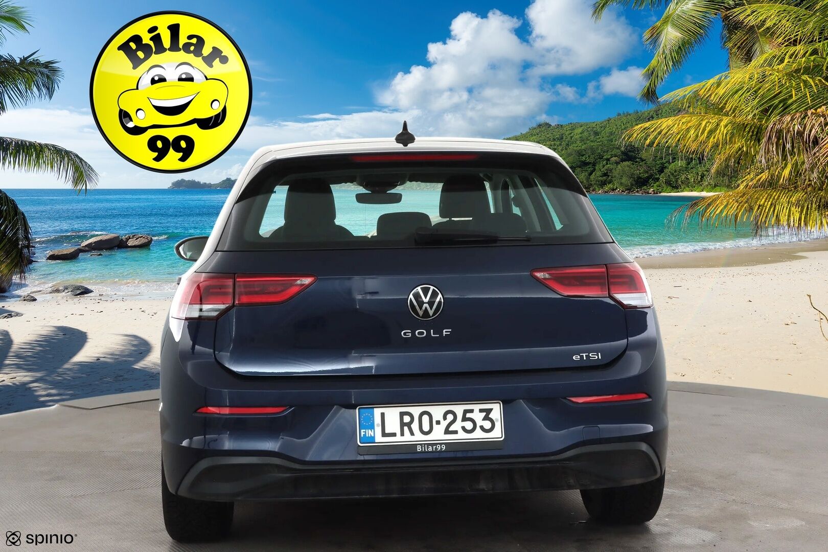 Volkswagen Golf 2022 Comfort Business 1,0 eTSI 81 kW (MHEV) DSG * Webasto / ACC / LED / P.Kamera / Kaistavahti / Keyless * - Suomi-auto / Kahdet renkaat aluvanteilla / VÄHÄN AJETTU