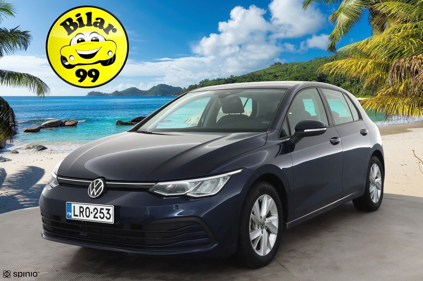 Volkswagen Golf 2022 Comfort Business 1,0 eTSI 81 kW (MHEV) DSG * Webasto / ACC / LED / P.Kamera / Kaistavahti / Keyless * - Suomi-auto / Kahdet renkaat aluvanteilla / VÄHÄN AJETTU