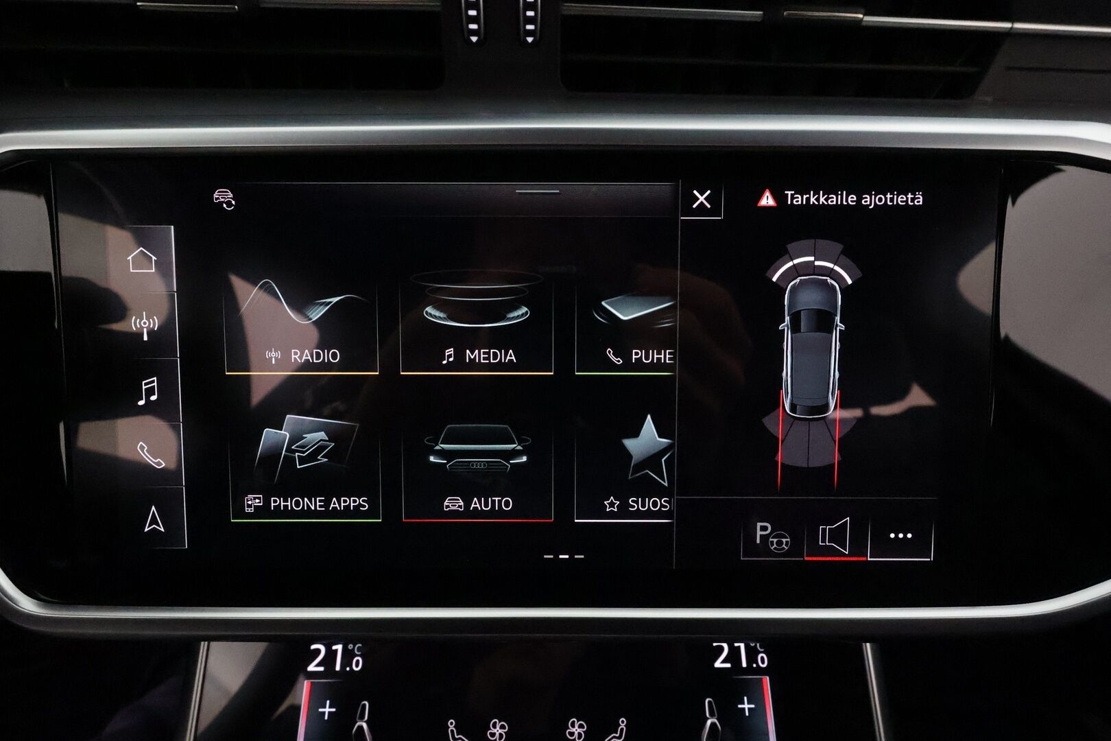 Audi A6 2021 Avant 55 TFSI e quattro S-tronic Electrified S Line / Adapt.Vakkari / Vetokoukku / Digimittaristo / Matrix / - 3,99 % KORKOTARJOUS TÄHÄN AUTOON 21.9. ASTI! - 