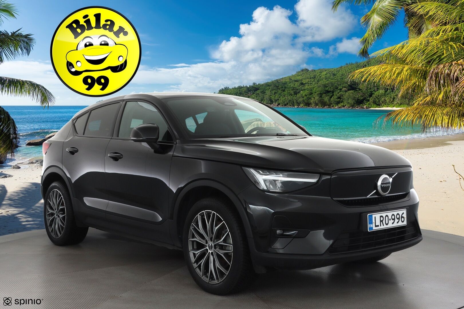 Volvo C40 2023 Recharge Single Plus aut * ACC / ILP / Lasikatto / Muistipenkki / P.kamera / BLIS / Navi / LED / Keyless * - 1.Om Suomi-auto / Kahdet renkaat aluvanteilla / Merkkihuollettu