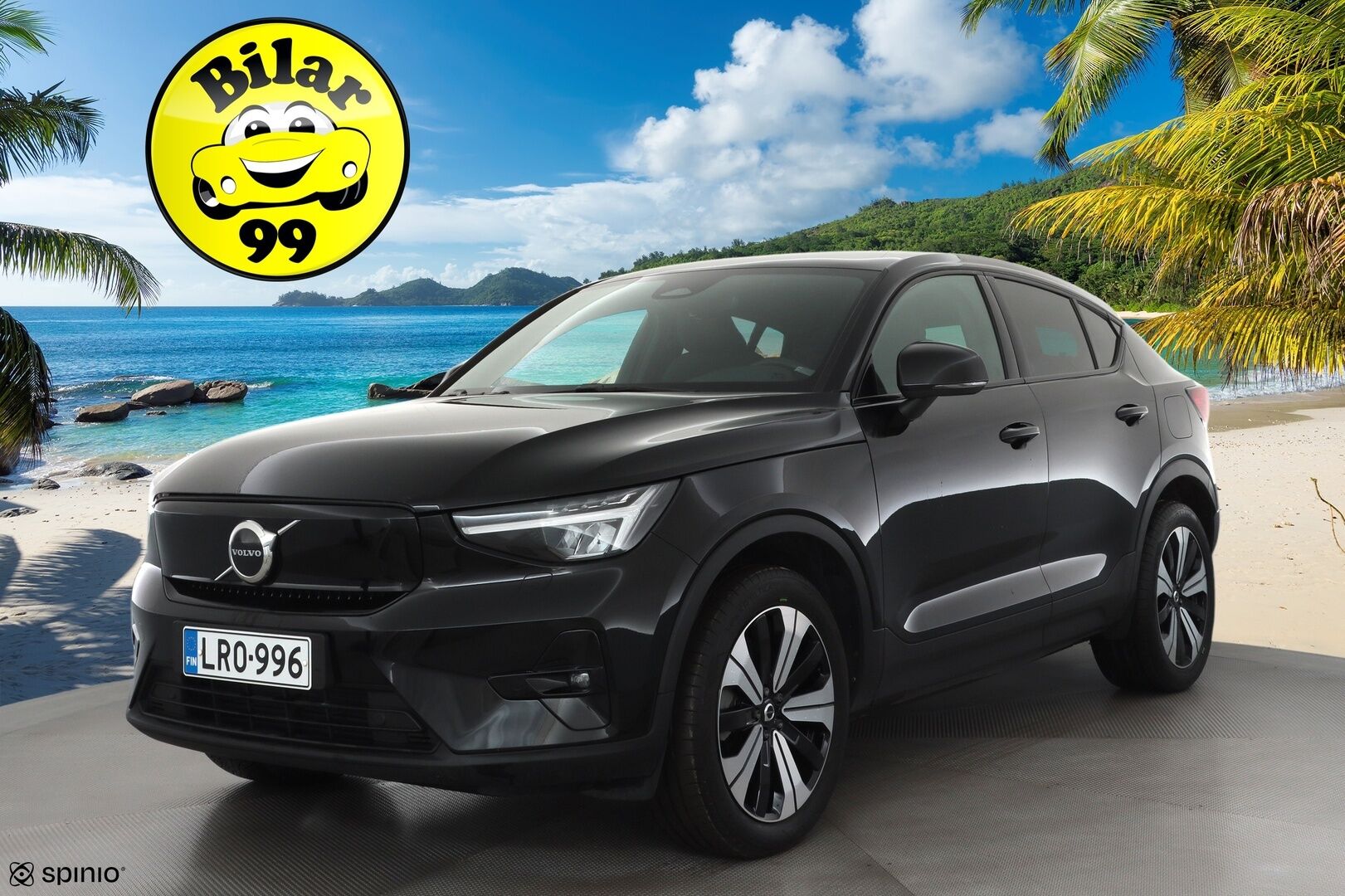 Volvo C40 2023 Recharge Single Plus aut * ACC / ILP / Lasikatto / Muistipenkki / P.kamera / BLIS / Navi / LED / Keyless * - 1.Om Suomi-auto / Kahdet renkaat aluvanteilla / Merkkihuollettu