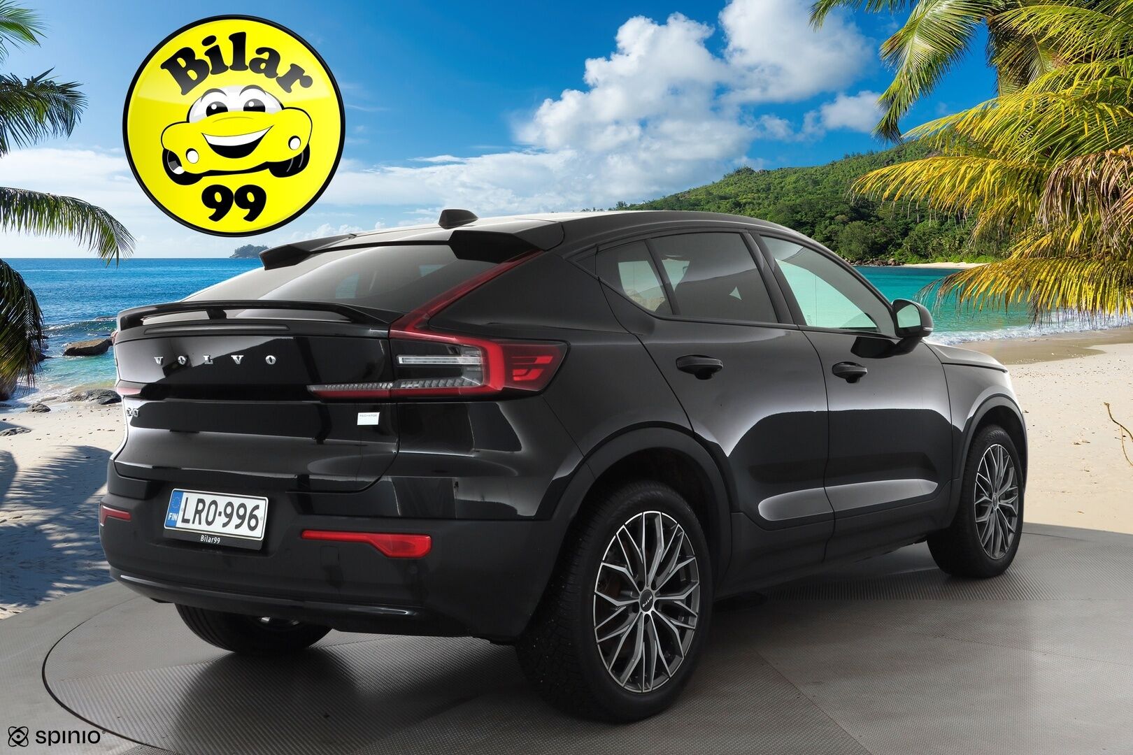 Volvo C40 2023 Recharge Single Plus aut * ACC / ILP / Lasikatto / Muistipenkki / P.kamera / BLIS / Navi / LED / Keyless * - 1.Om Suomi-auto / Kahdet renkaat aluvanteilla / Merkkihuollettu