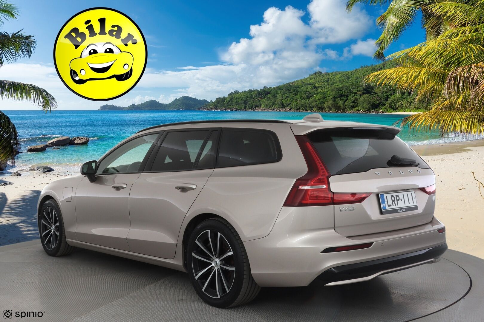 Volvo V60 2023 T6 AWD Long Range Plus Dark aut - | ACC | Koukku | Muistipenkit | Nahkasisusta | Full-LED | P.kamera | BLIS | Pilot Assist | Keyless | Lämm. ratti | 1-om suomiauto | Merkkihuollot |