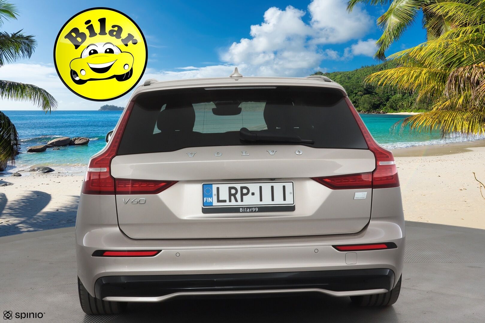 Volvo V60 2023 T6 AWD Long Range Plus Dark aut - | ACC | Koukku | Muistipenkit | Nahkasisusta | Full-LED | P.kamera | BLIS | Pilot Assist | Keyless | Lämm. ratti | 1-om suomiauto | Merkkihuollot |