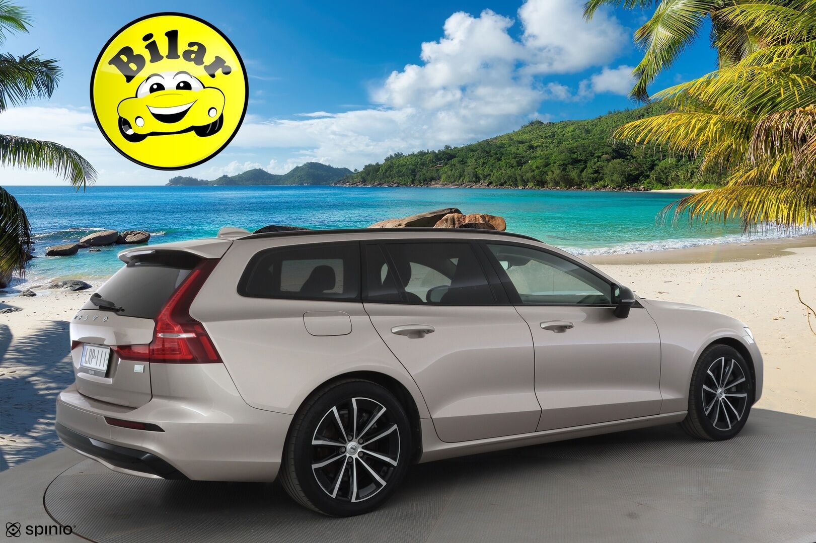 Volvo V60 2023 T6 AWD Long Range Plus Dark aut - | ACC | Koukku | Muistipenkit | Nahkasisusta | Full-LED | P.kamera | BLIS | Pilot Assist | Keyless | Lämm. ratti | 1-om suomiauto | Merkkihuollot |
