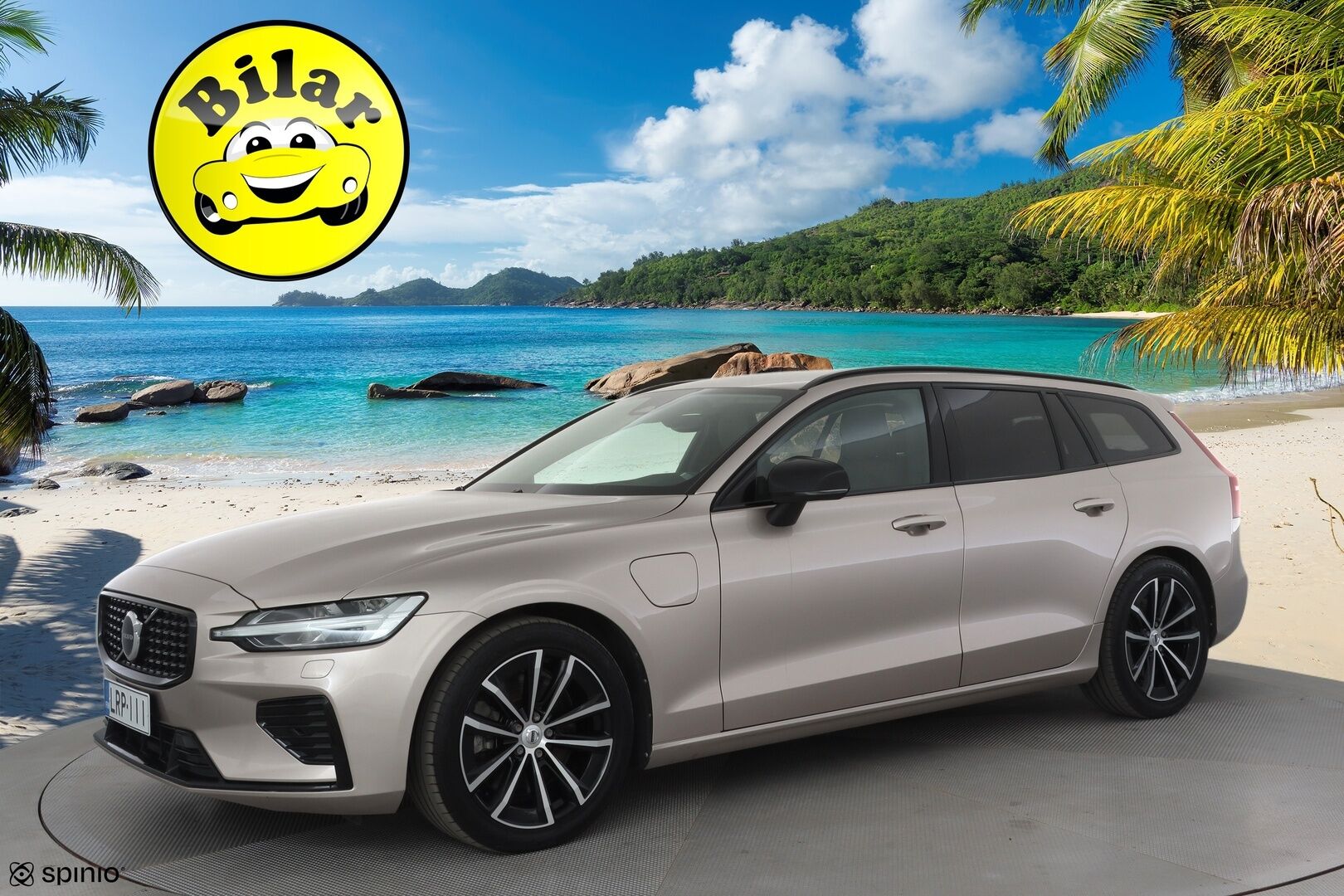 Volvo V60 2023 T6 AWD Long Range Plus Dark aut - | ACC | Koukku | Muistipenkit | Nahkasisusta | Full-LED | P.kamera | BLIS | Pilot Assist | Keyless | Lämm. ratti | 1-om suomiauto | Merkkihuollot |
