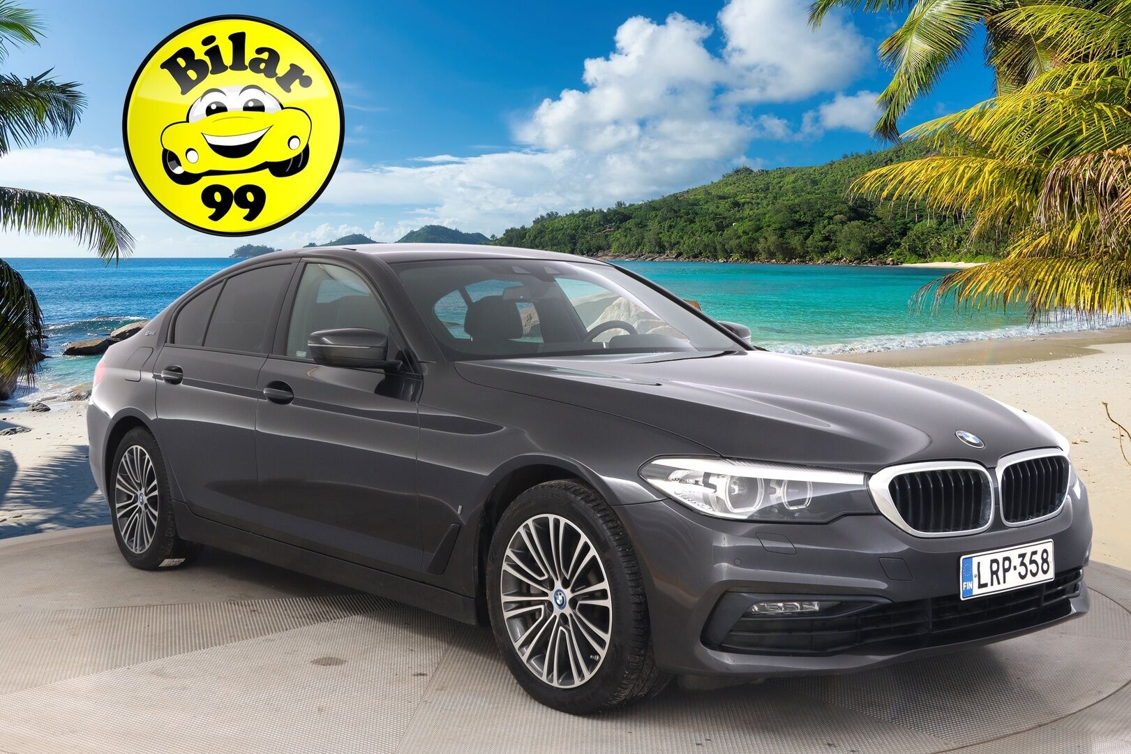 BMW 530 2019 G30 Sedan 530e A iPerformance - Ilmastoidut muistinahat | Shadowline | Proff.navi | Lämmitettävä ratti | 2x renkaat&alumiinivanteet