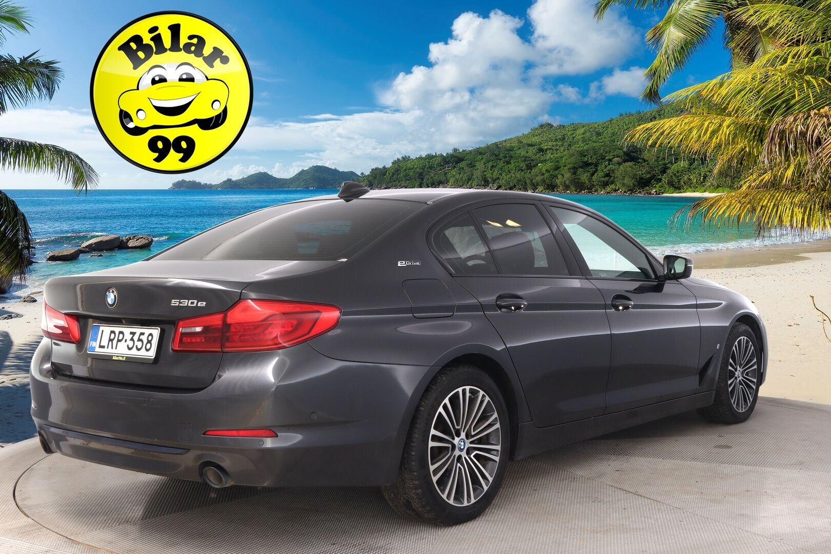 BMW 530 2019 G30 Sedan 530e A iPerformance - Ilmastoidut muistinahat | Shadowline | Proff.navi | Lämmitettävä ratti | 2x renkaat&alumiinivanteet