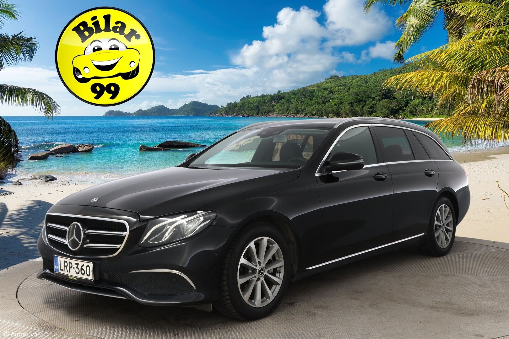 Mercedes-Benz E 2020 220d 4Matic T A Premium Business - Distronic+ / Widescreen / Vetokoukku / Peruutuskamera / Puolinahkasisusta / Comand Navi / BLIS / Kahdet fiksut renkaat aluvantein!